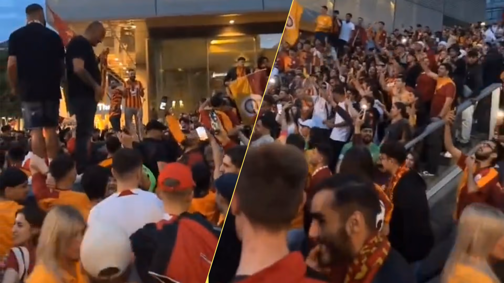 Polizei Stuttgart ermittelt wegen Galatasaray-Fans, die „Ausländer raus!“ skandieren