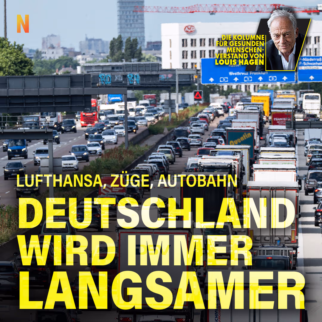 Lufthansa, Züge, Autobahn: Deutschland wird immer langsamer