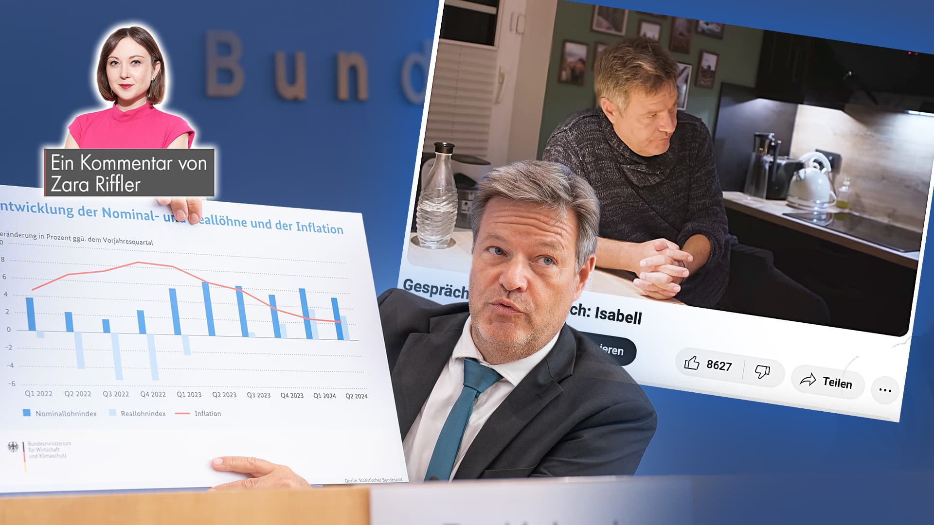 Am Küchentisch besucht Habeck die Bürger, doch als Wirtschaftsminister nimmt er ihnen den Küchentisch weg!