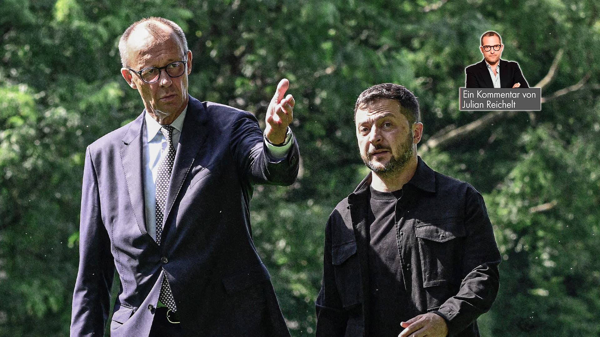 Außenkanzler Merz und der Krieg: Die Ukraine war sein Schicksal ...