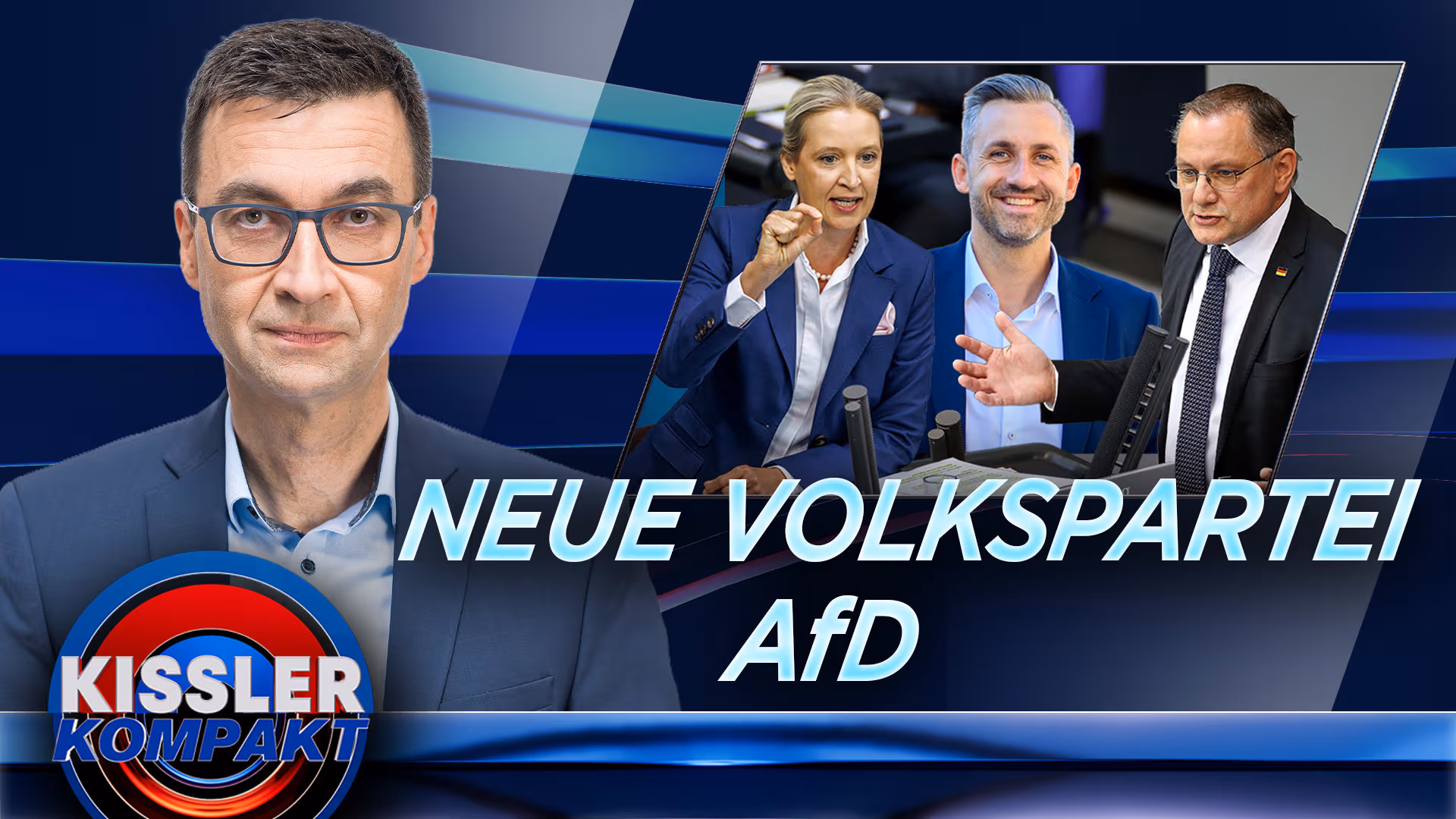 Neue Volkspartei: Die AfD wird weiter unterschätzt | KISSLER Kompakt am 24.06.
