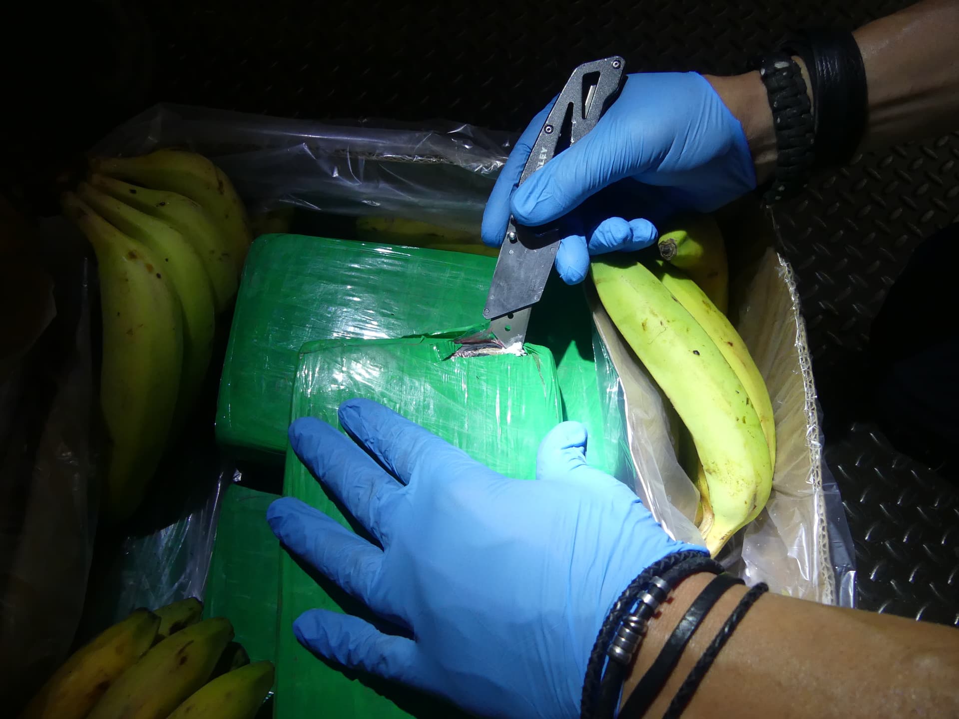 Eine Tonne Kokain aus Ecuador auf dem Weg nach Deutschland abgefangen