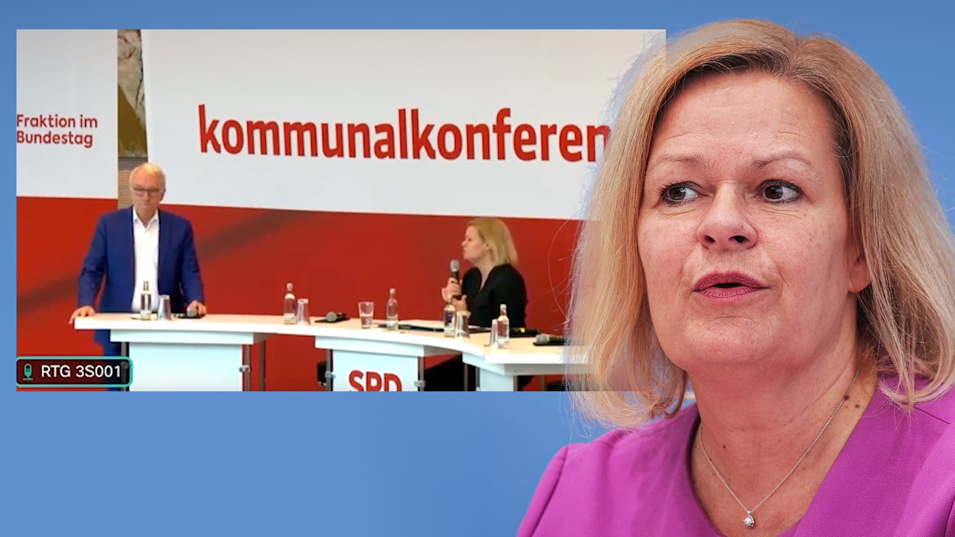 „Korrektur nicht notwendig“: So bockig benimmt sich Faeser, wenn sie selbst Fake News verbreitet
