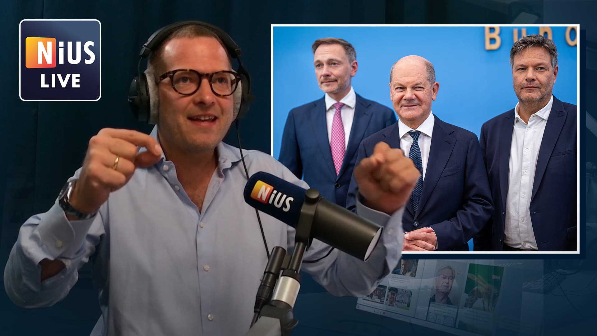 NIUS Live am Montag: „Ich persönlich hoffe, dass die Sachsen uns von den Ampel-Parteien befreien“