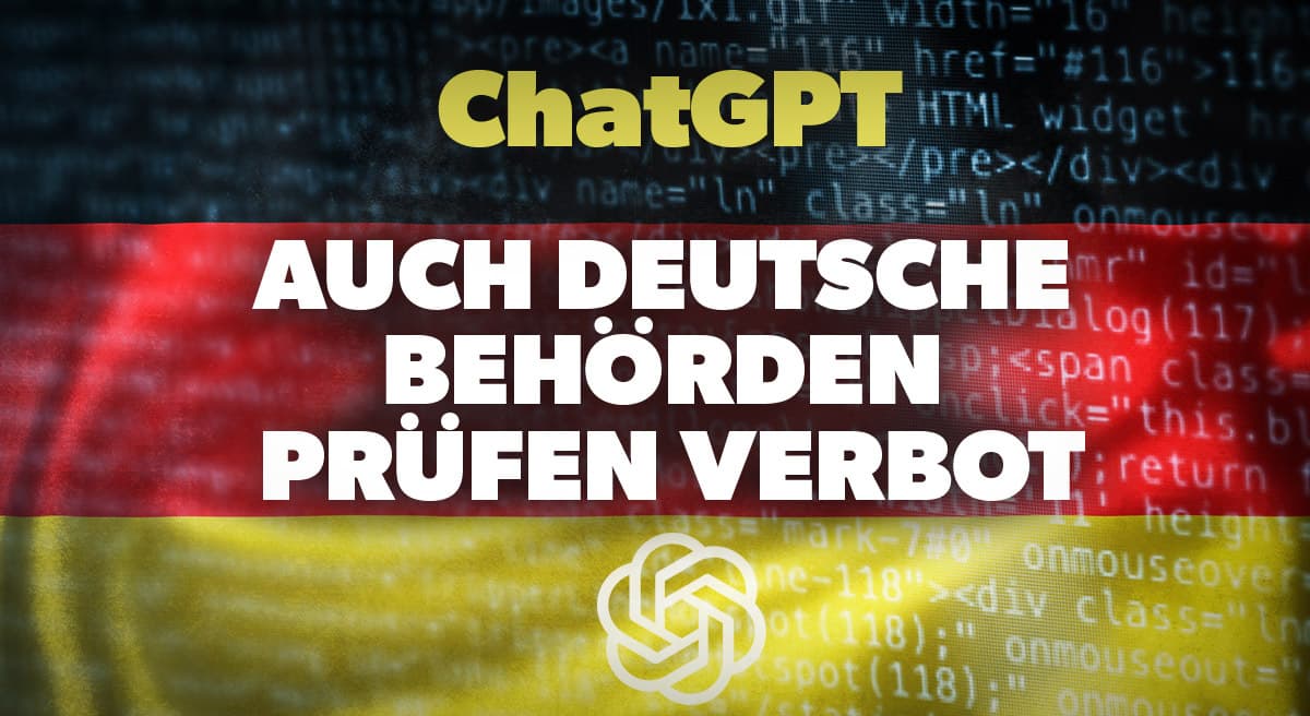 ChatGPT: Auch in Deutschland droht ein Verbot