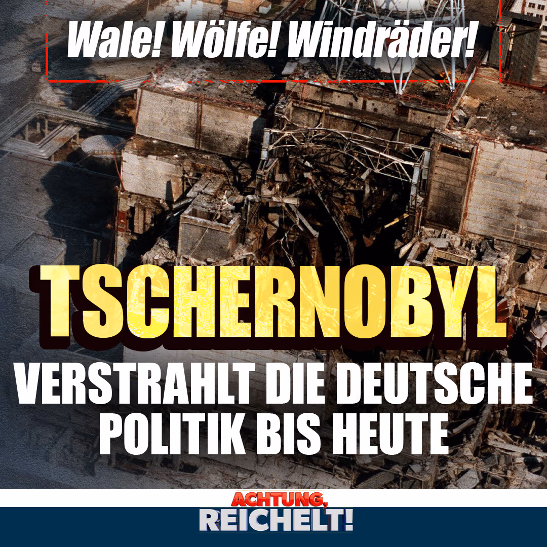 Wale! Wölfe! Windräder! Tschernobyl verstrahlt die deutsche Politik bis heute