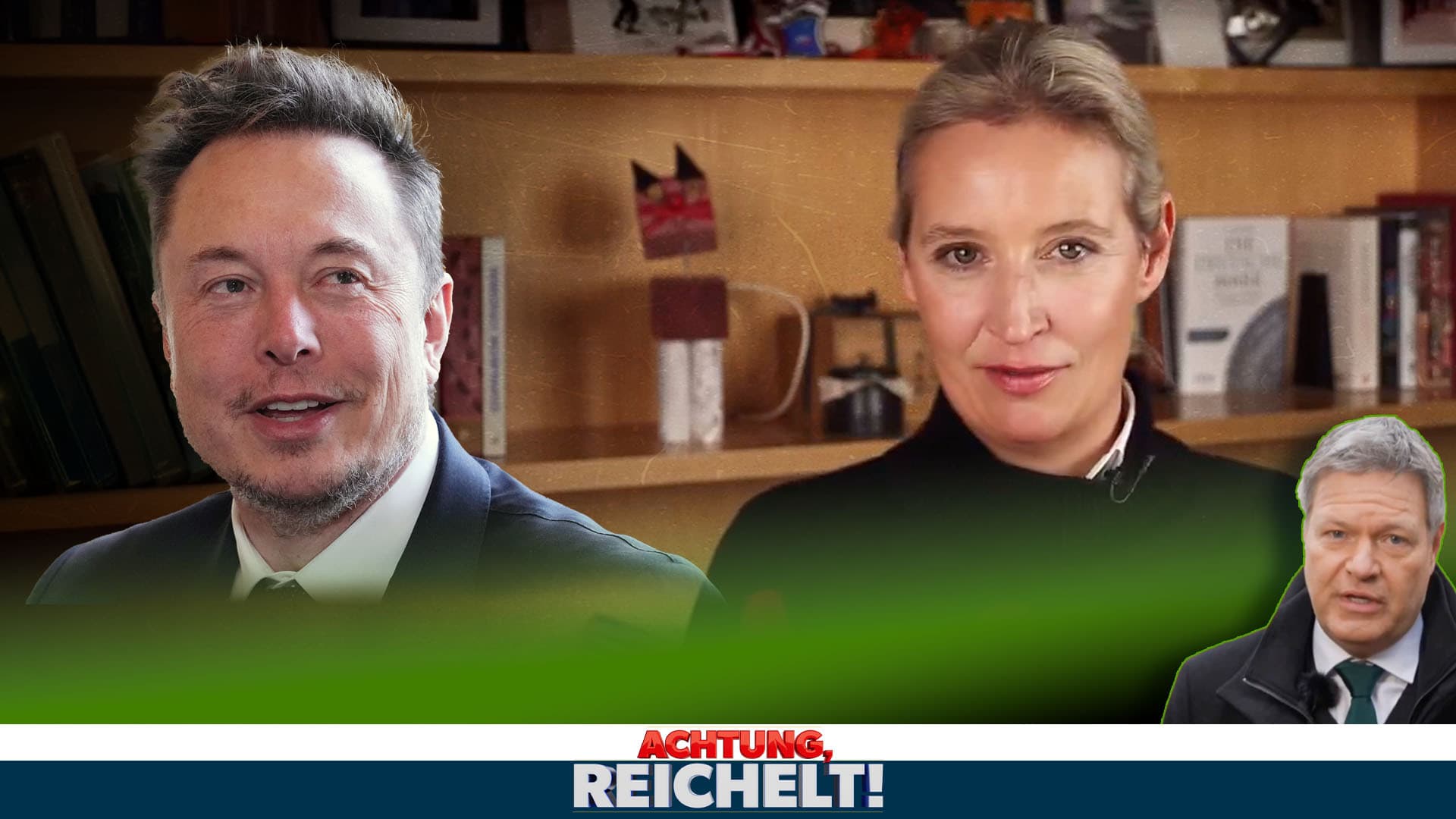 Musk empfiehlt Weidel – und die Grünen schwören Rache