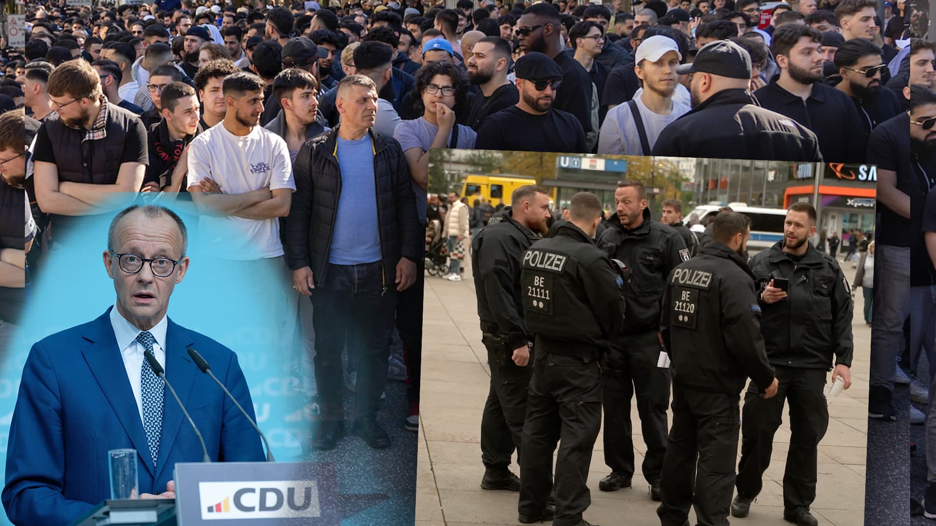 Immer Ärger mit dem Stadtbild: Die migrantischen Straftaten des vergangenen Wochenendes beweisen die Probleme in deutschen Städten