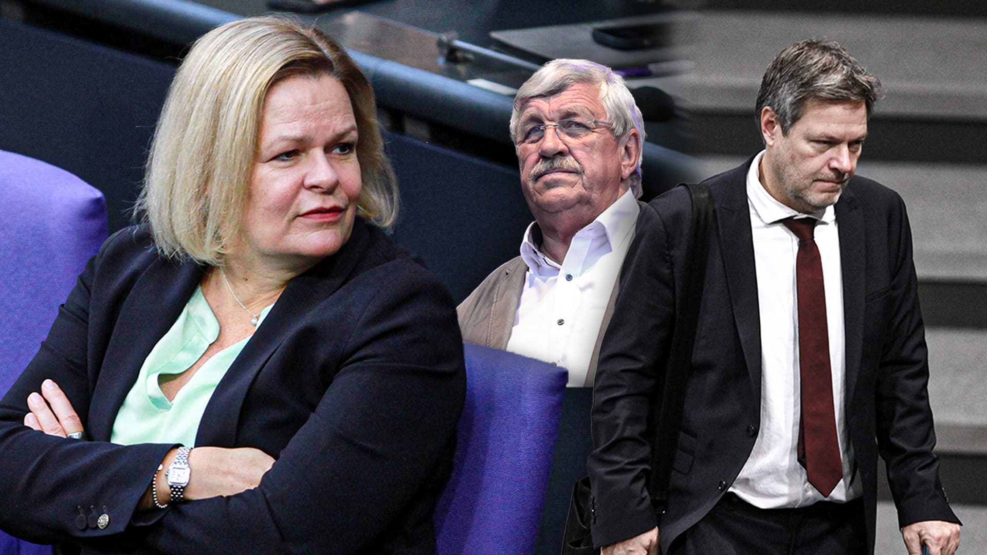 Faeser zieht Parallele zwischen Habeck-Blockade und Mord an Walter Lübcke