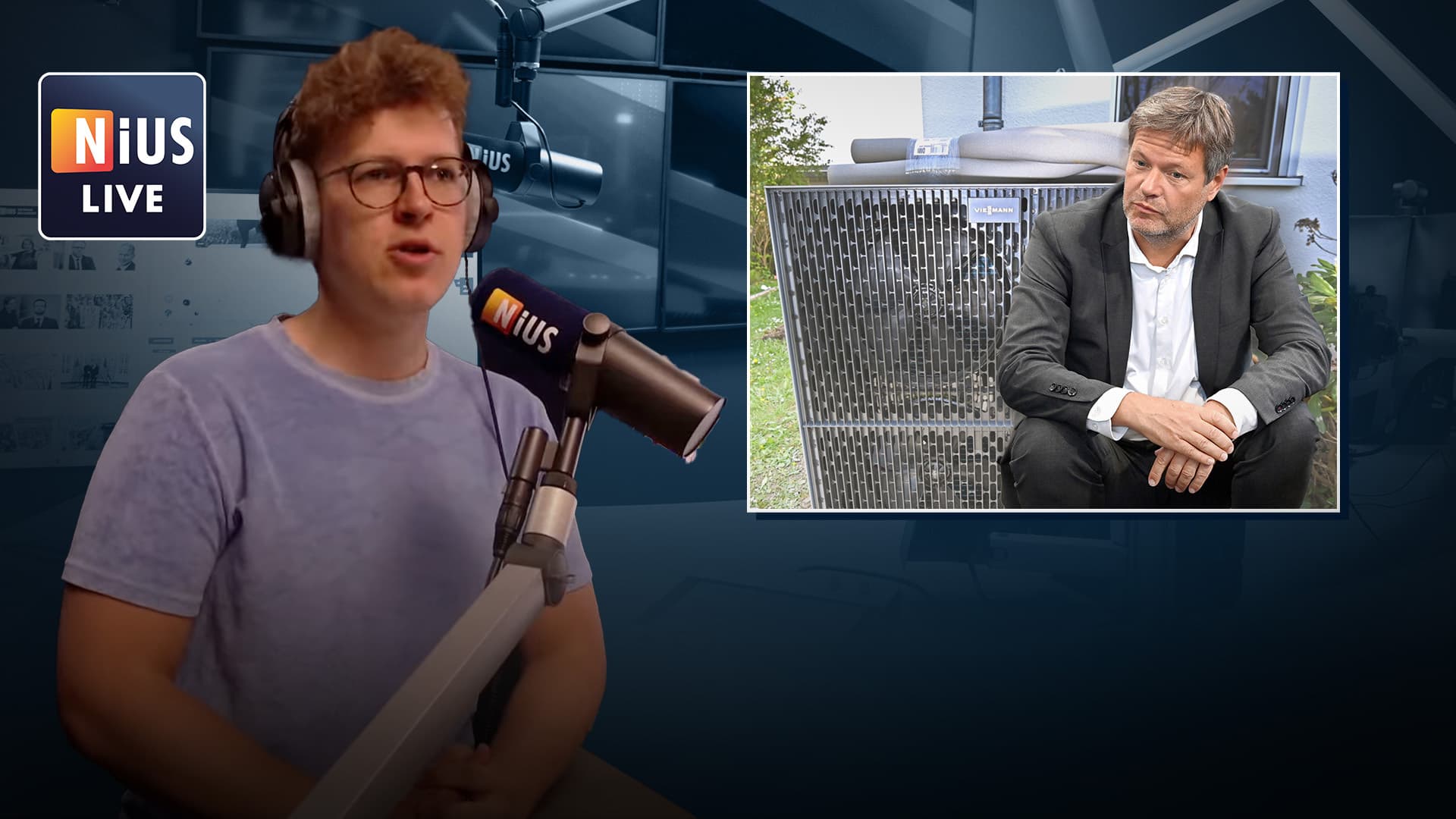 NIUS LIVE: Arme finanzieren den Reichen die Wärmepumpe