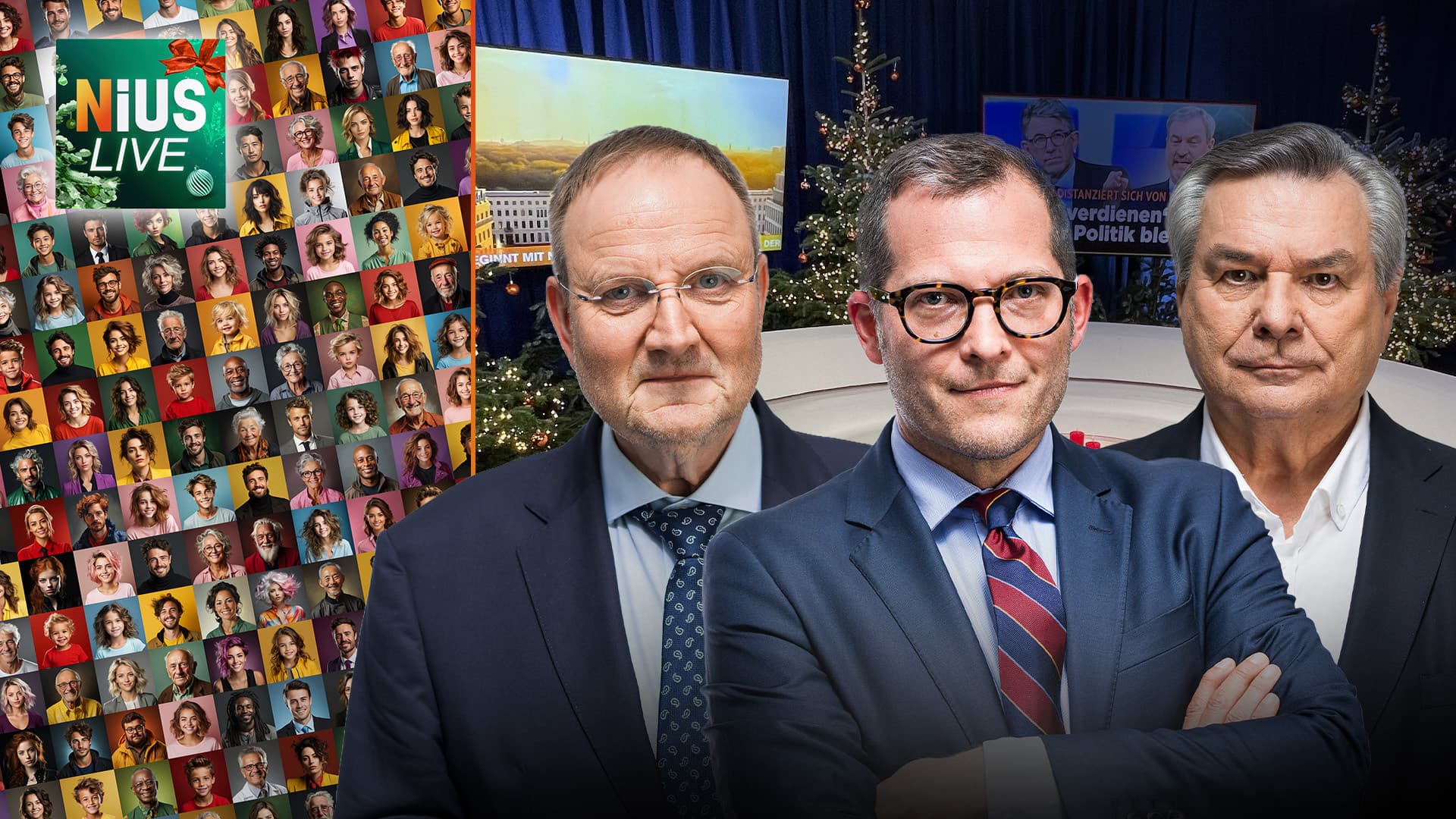 Das war NIUS Live am Mittwoch: Die ganz besondere Sonderausgabe zum Heiligabend