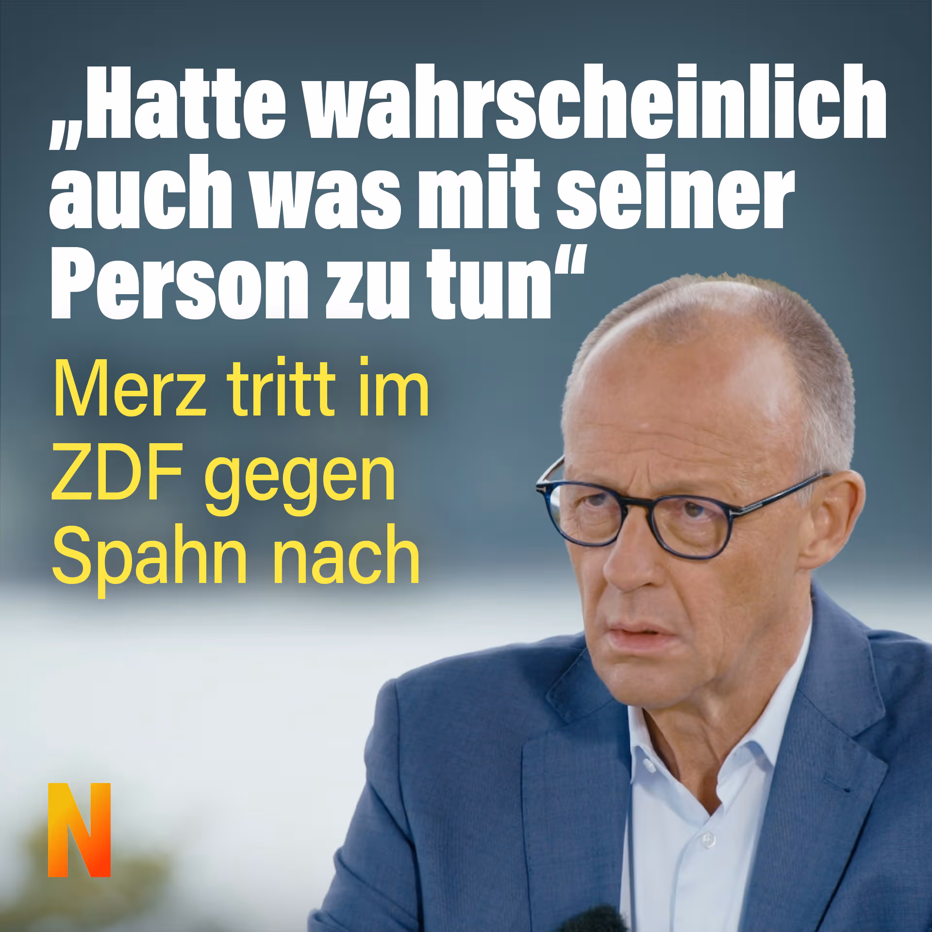 „Hatte wahrscheinlich auch was mit seiner Person zu tun“: Merz tritt gegen Spahn nach