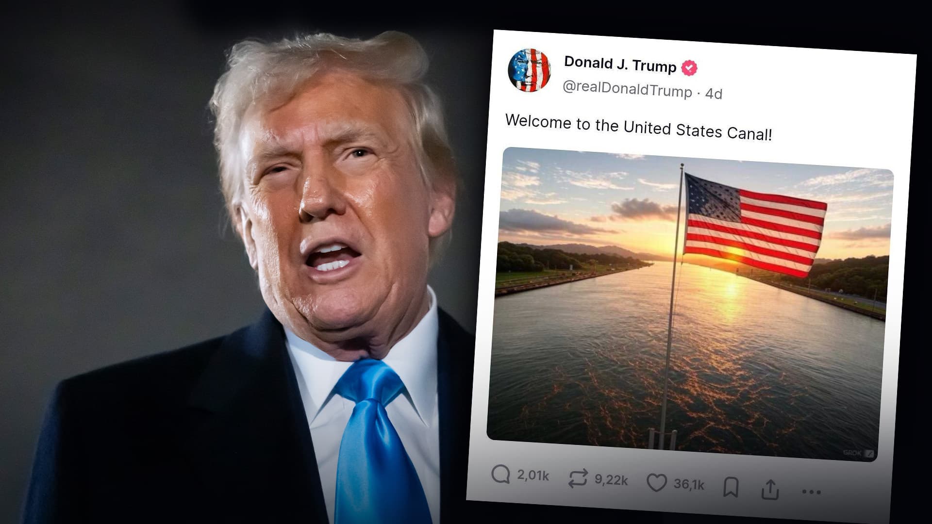 Das denken unsere NIUS-Autoren: Trumps Erfolg am Panama-Kanal nützt auch dem Westen