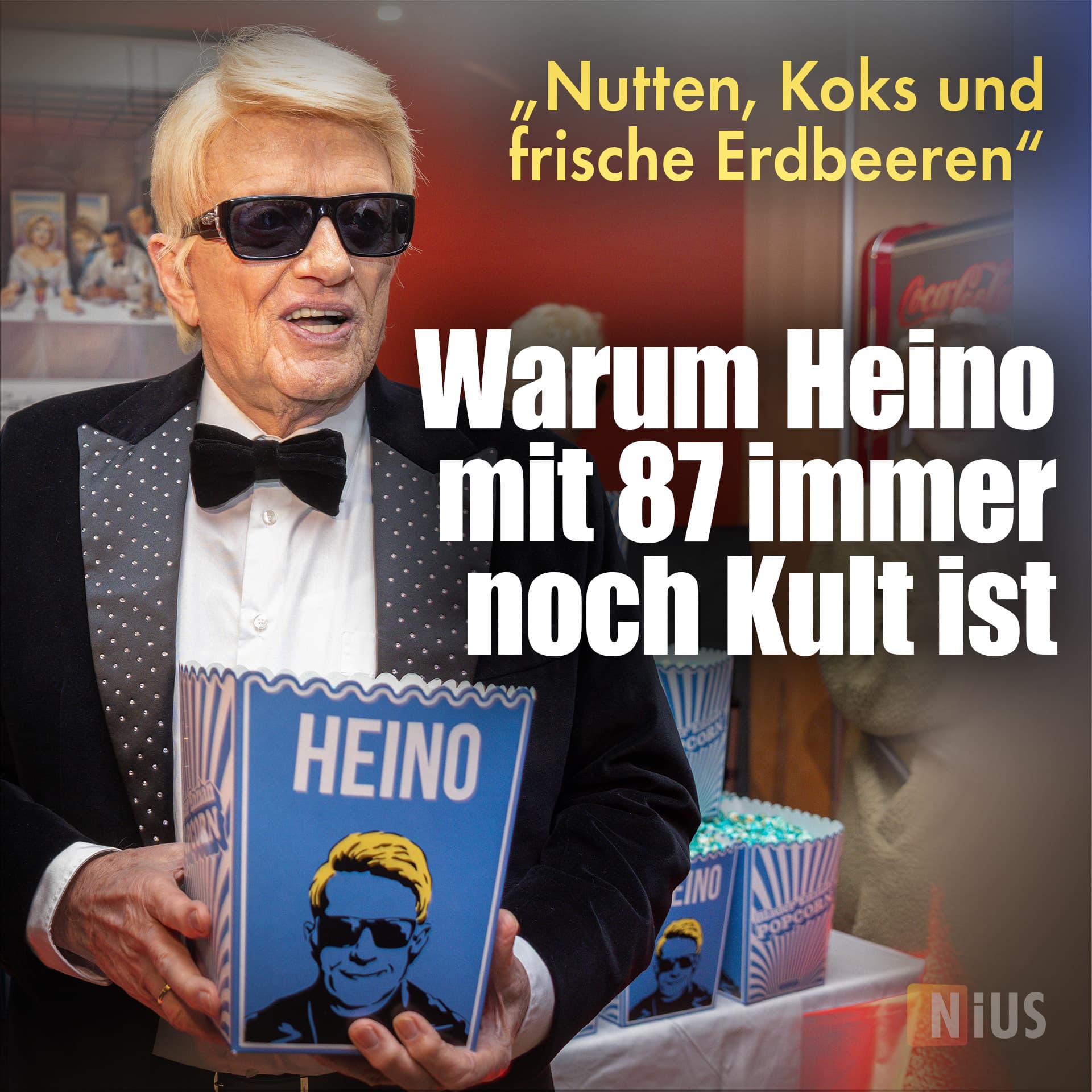 „Nutten, Koks und frische Erdbeeren“ – warum Heino mit 87 immer noch Kult ist