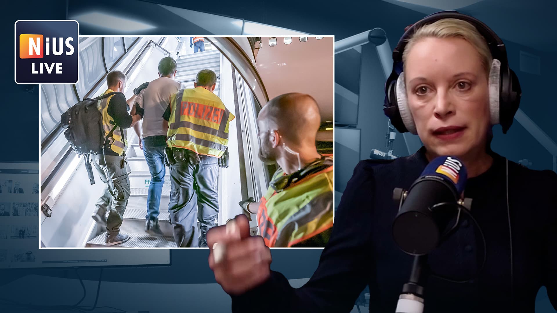 NIUS LIVE: „Abschiebungen nach Afghanistan sind Nebelkerzen, die gezündet werden“