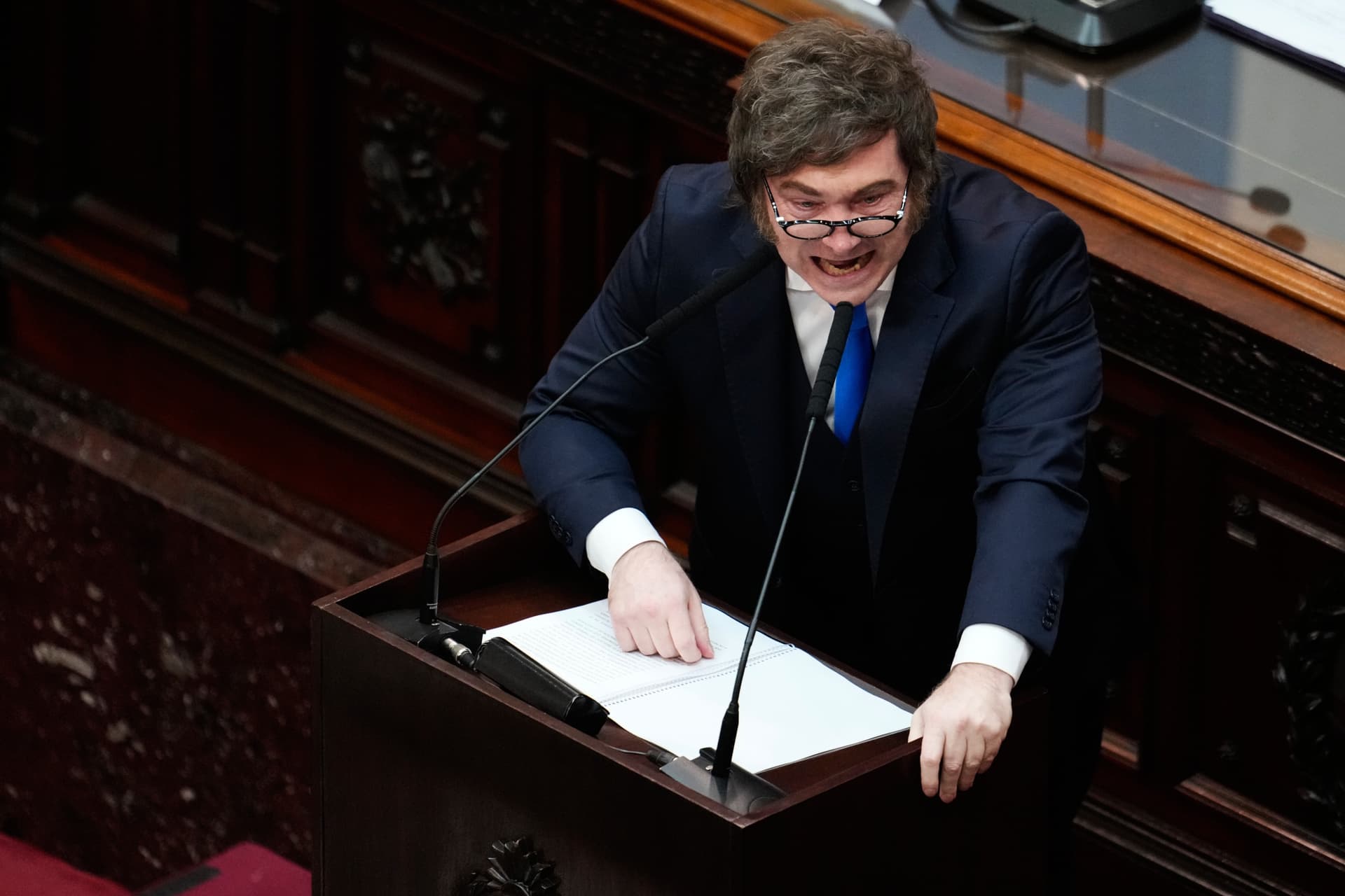 Furiose Rede zur Lage der Nation: Argentiniens Präsident Milei attackiert Opposition als „Kriminelle“ und kündigt weitere radikale Reformen an