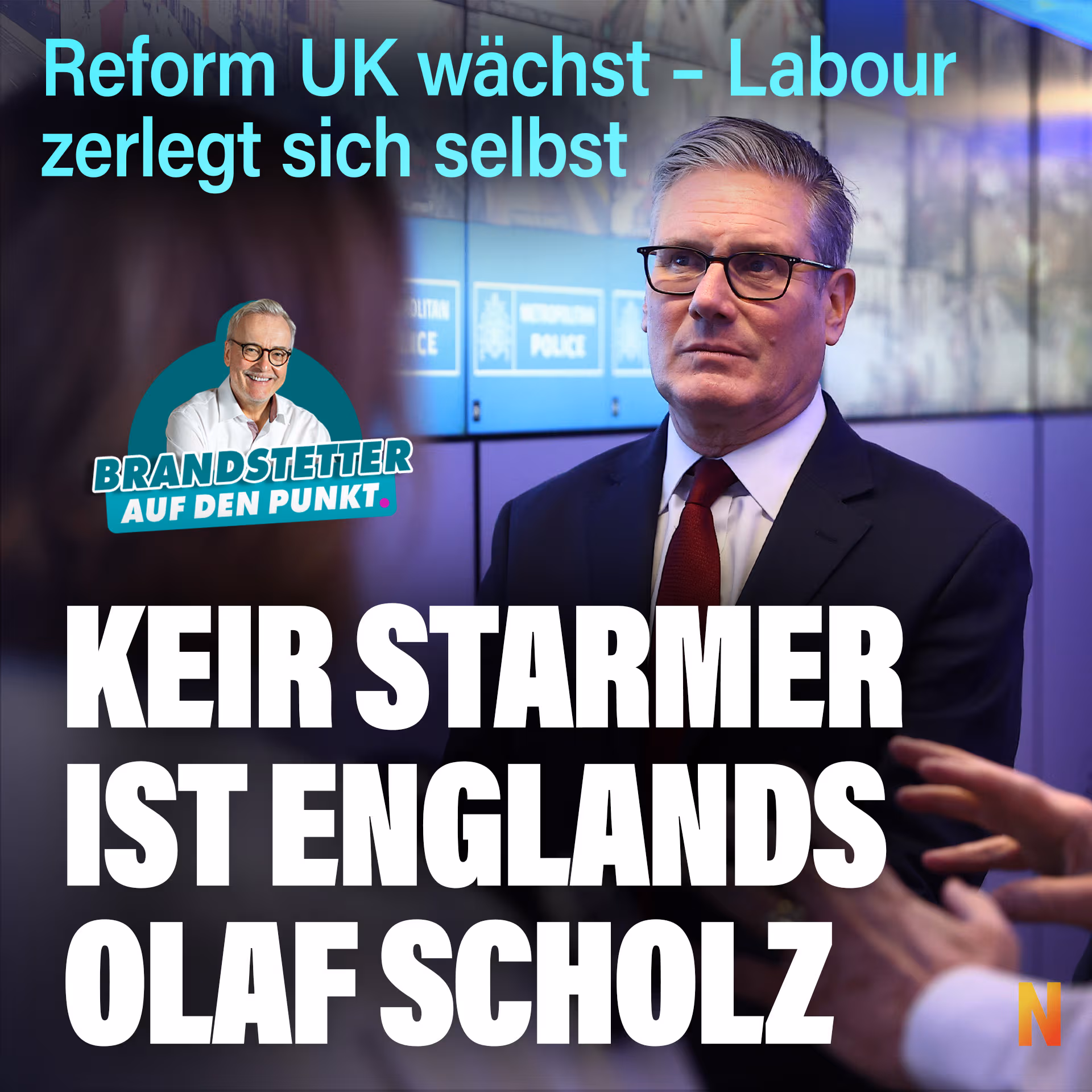 Keir Starmer ist Englands Olaf Scholz! Reform UK wächst – Labour zerlegt sich selbst