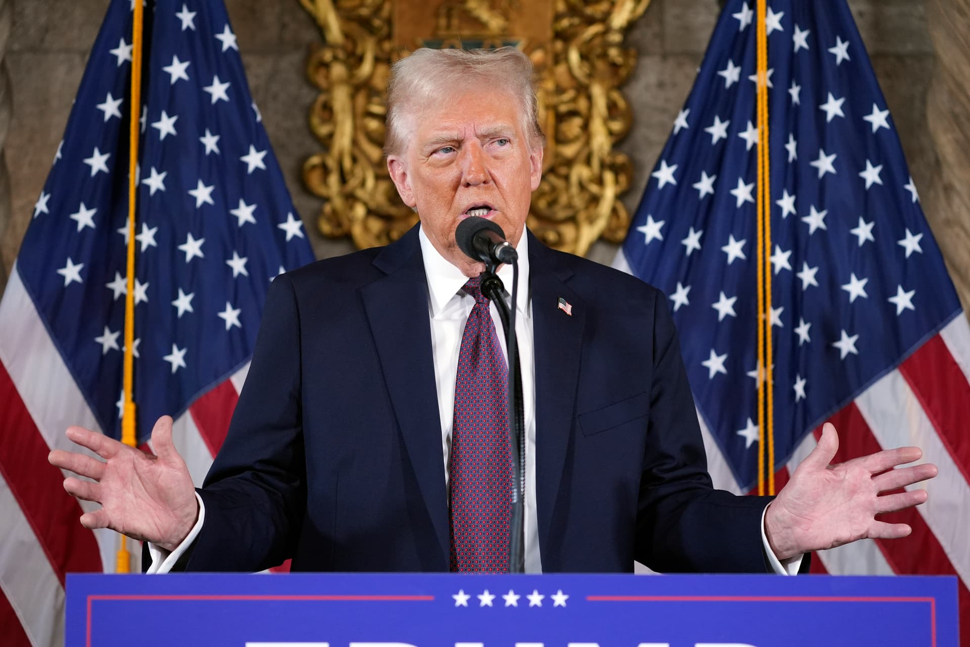 Donald Trump hält an Ansprüchen auf den Panama-Kanal und Grönland fest