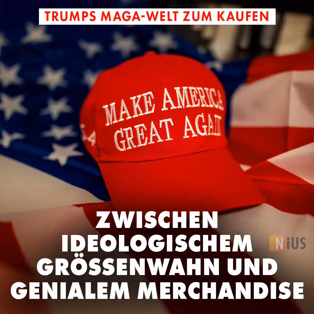 Trumps MAGA-Welt zum Kaufen: Zwischen ideologischem Größenwahn und genialem Merchandise