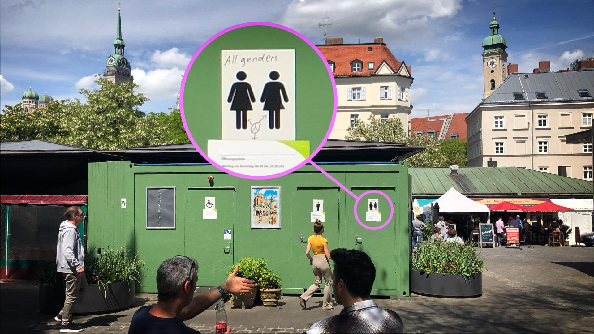 Stadt München opfert Frauen-Toilette für „All-Gender-Toilette“