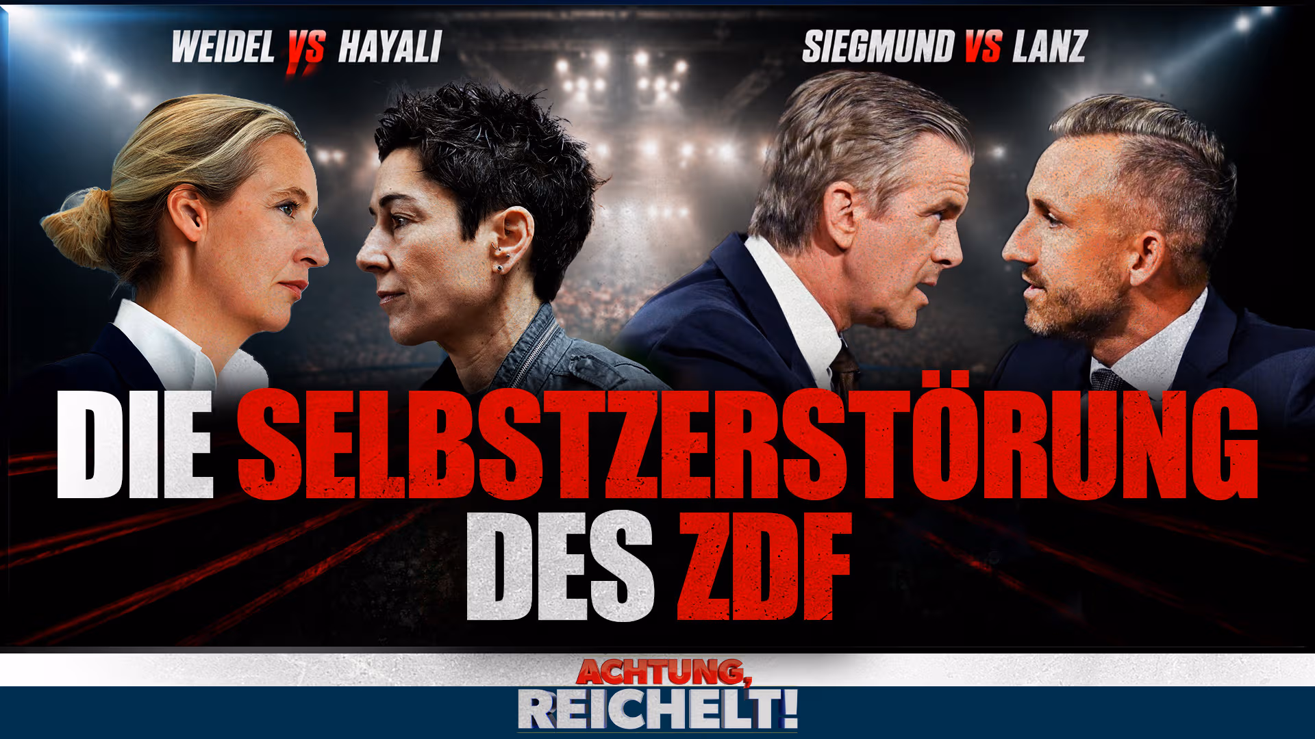 Bunt, fröhlich, blutüberströmt! So feiert das ZDF politische Gewalt als „Fest der Demokratie“