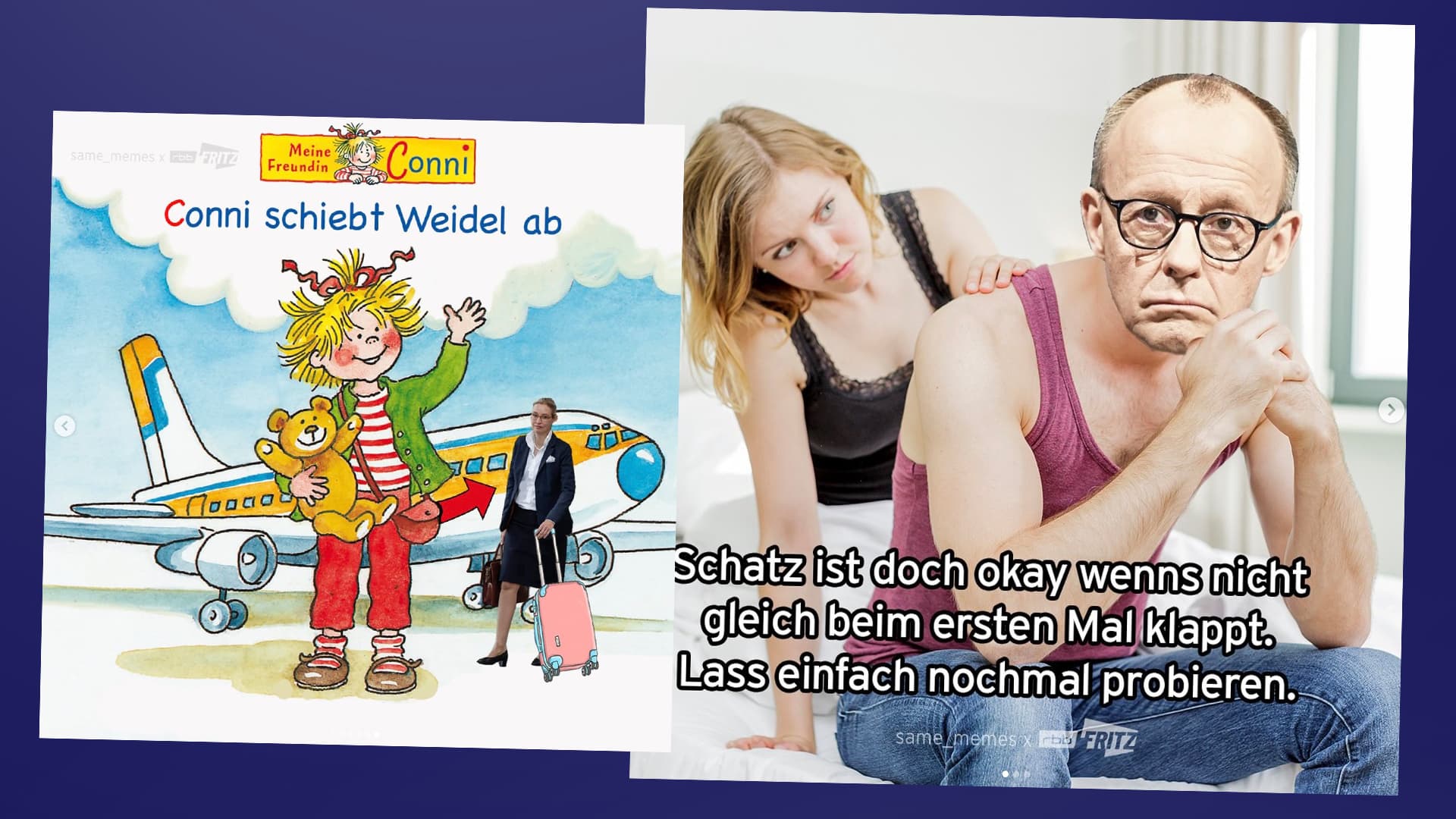 Conni radikalisiert sich, Weidel wird abgeschoben, Sex-Witze über Merz und AfD-Chefin: Für diesen linken „Humor“ zahlen Sie Rundfunkgebühr