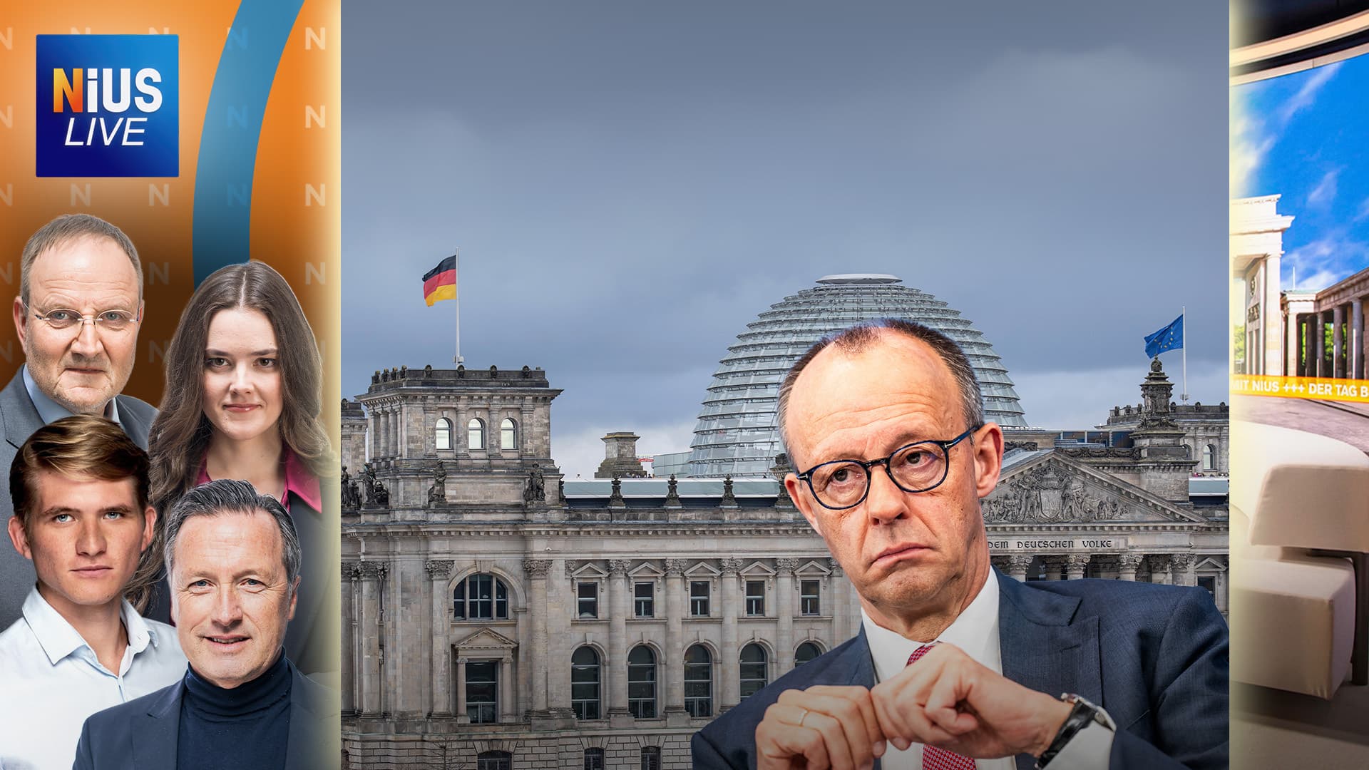 Ab 6 Uhr bei NIUS Live: Niemand hat es so schwer wie Merz