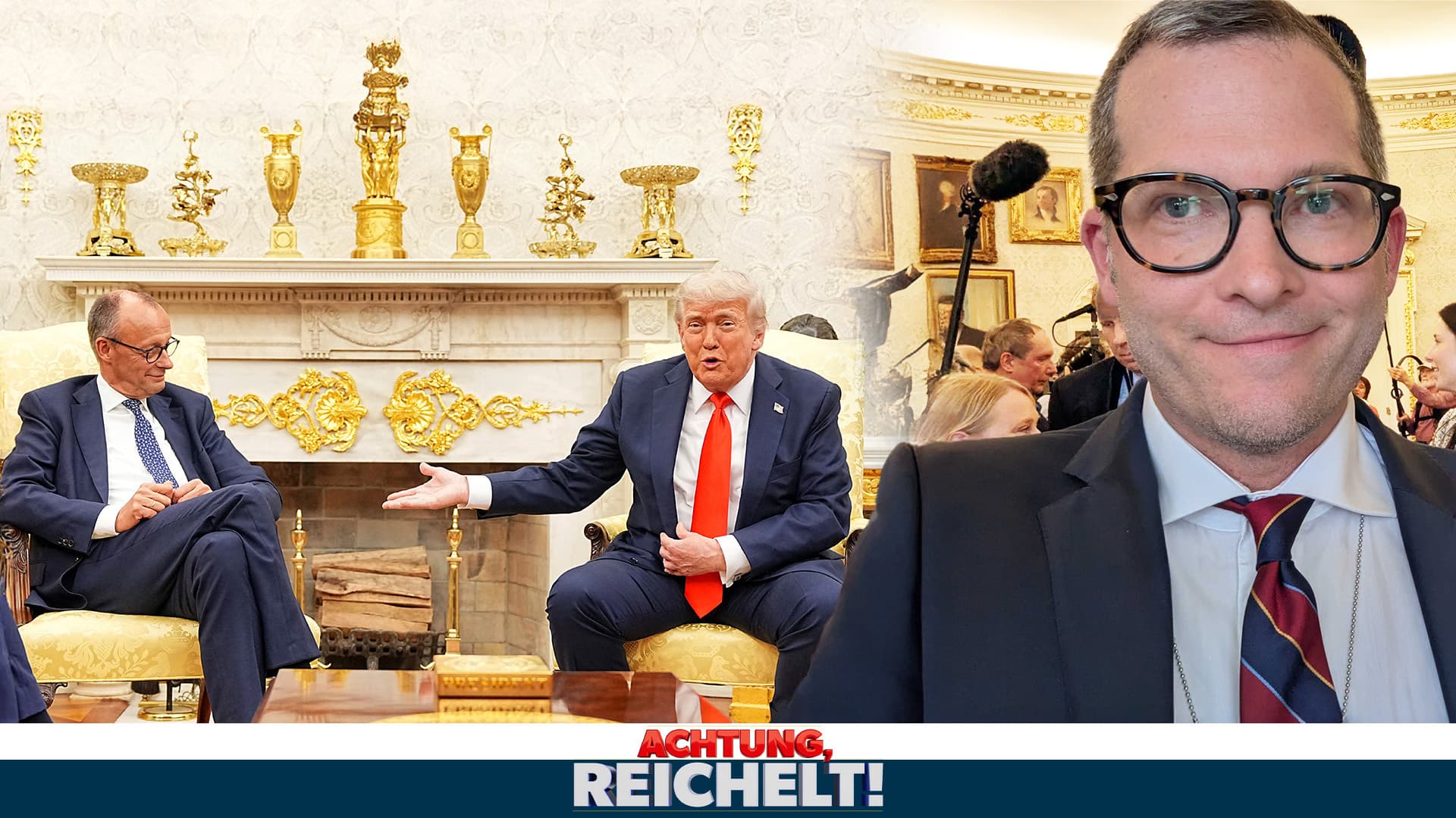 Was ich mit Trump und Merz im Weißen Haus erlebte