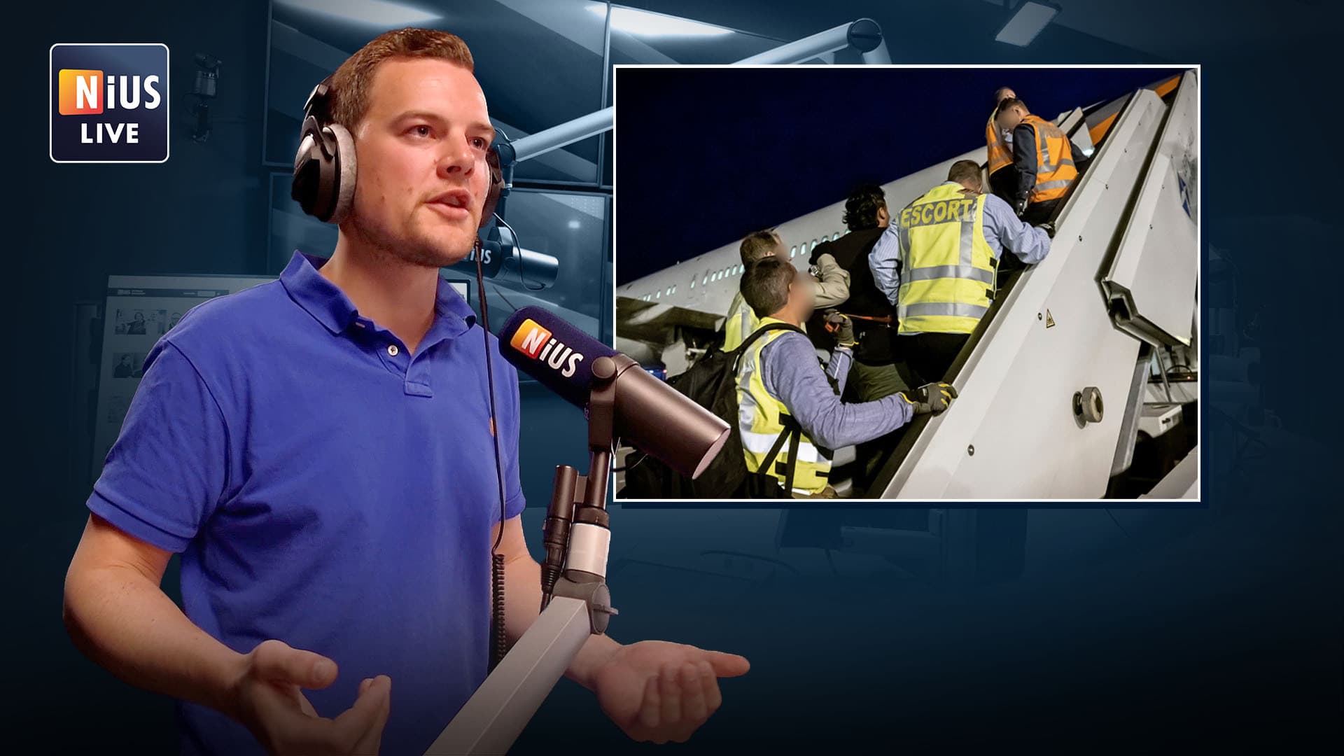 NIUS LIVE: „Zwei Drittel aller Abschiebungen funktionieren nicht“