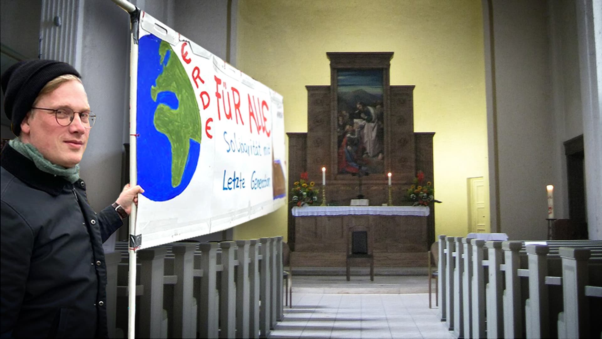 Bei Gottesdienst mit „Letzter Generation“: Klima-Schuld! Linksextremer Pfarrer betet Weltuntergang herbei