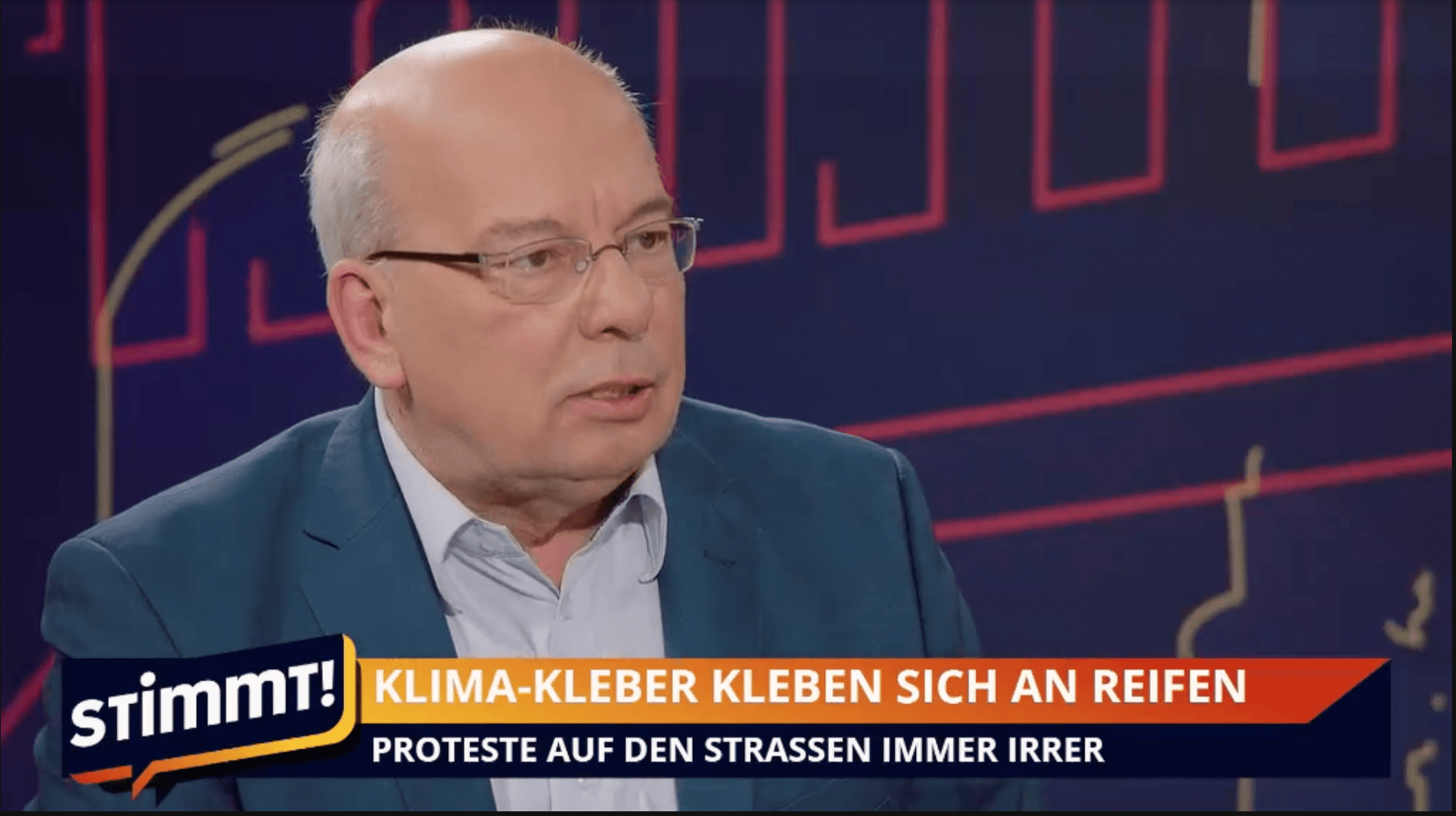 „Reihenweise Straftaten begehen, dann Exklusiv-Termin”: Rainer Wendt kritisiert Wissing-Treffen mit Klima-Klebern
