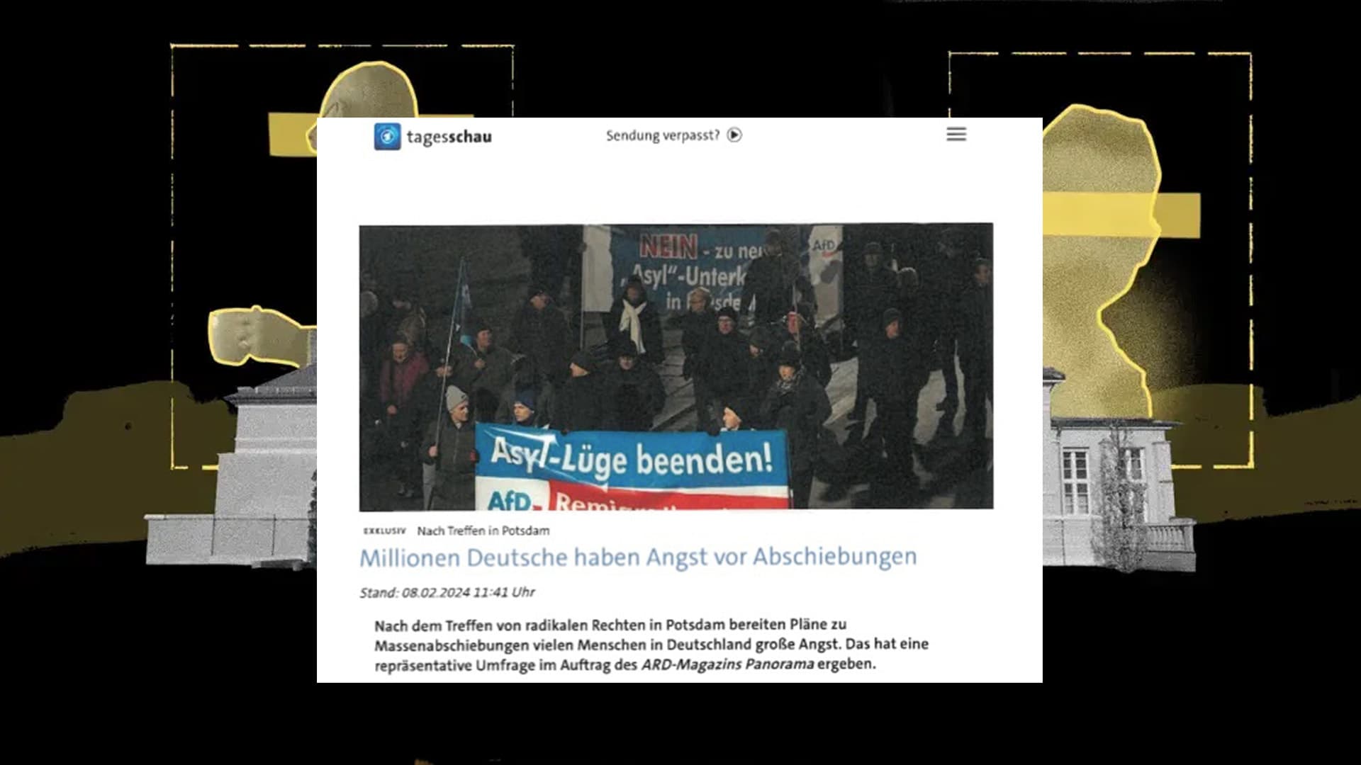 Programmbeschwerde wegen Deportationslüge eingereicht: NDR hielt bewusst monatelang an inzwischen verbotenen Fake-News der Tagesschau fest