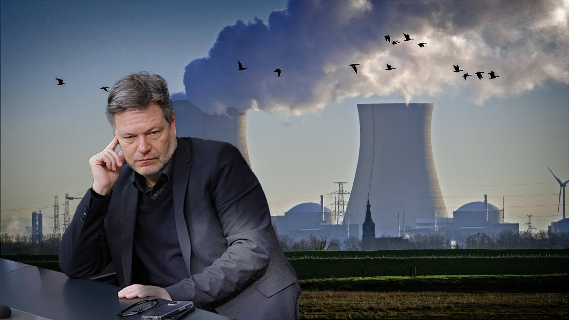 Habecks brisantes Atom-Aus-Geständnis: „Erst, wenn neue Kraftwerke ausgebaut sind, kann man Atomkraftwerke abschalten“