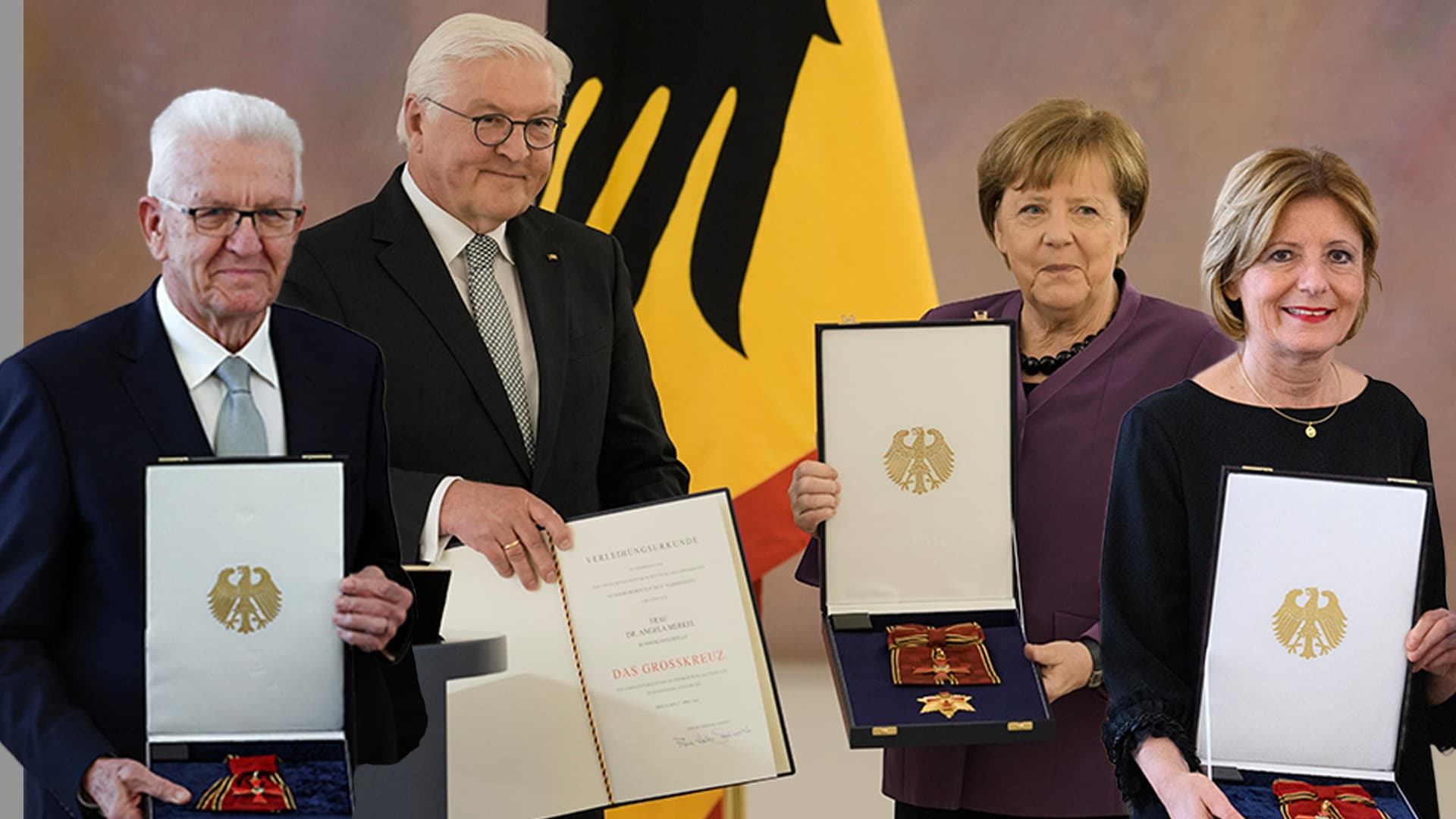 Steinmeiers Orden-Orgie: Warum zeichnen sich Politiker gegenseitig für ihr Versagen aus?