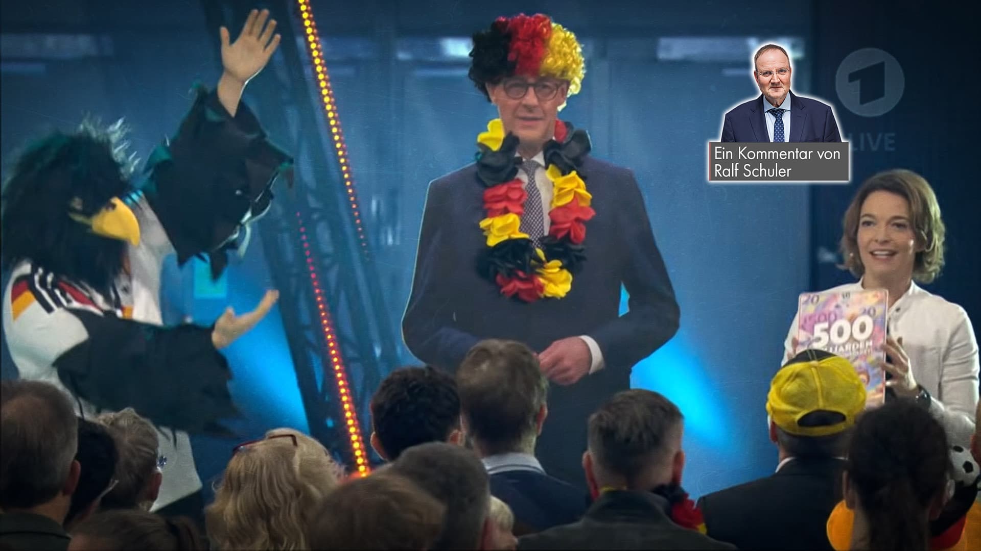 Jubel-Show für den Kanzler: Wie ARD-Moderatorin Anna Planken Deutschland blamierte