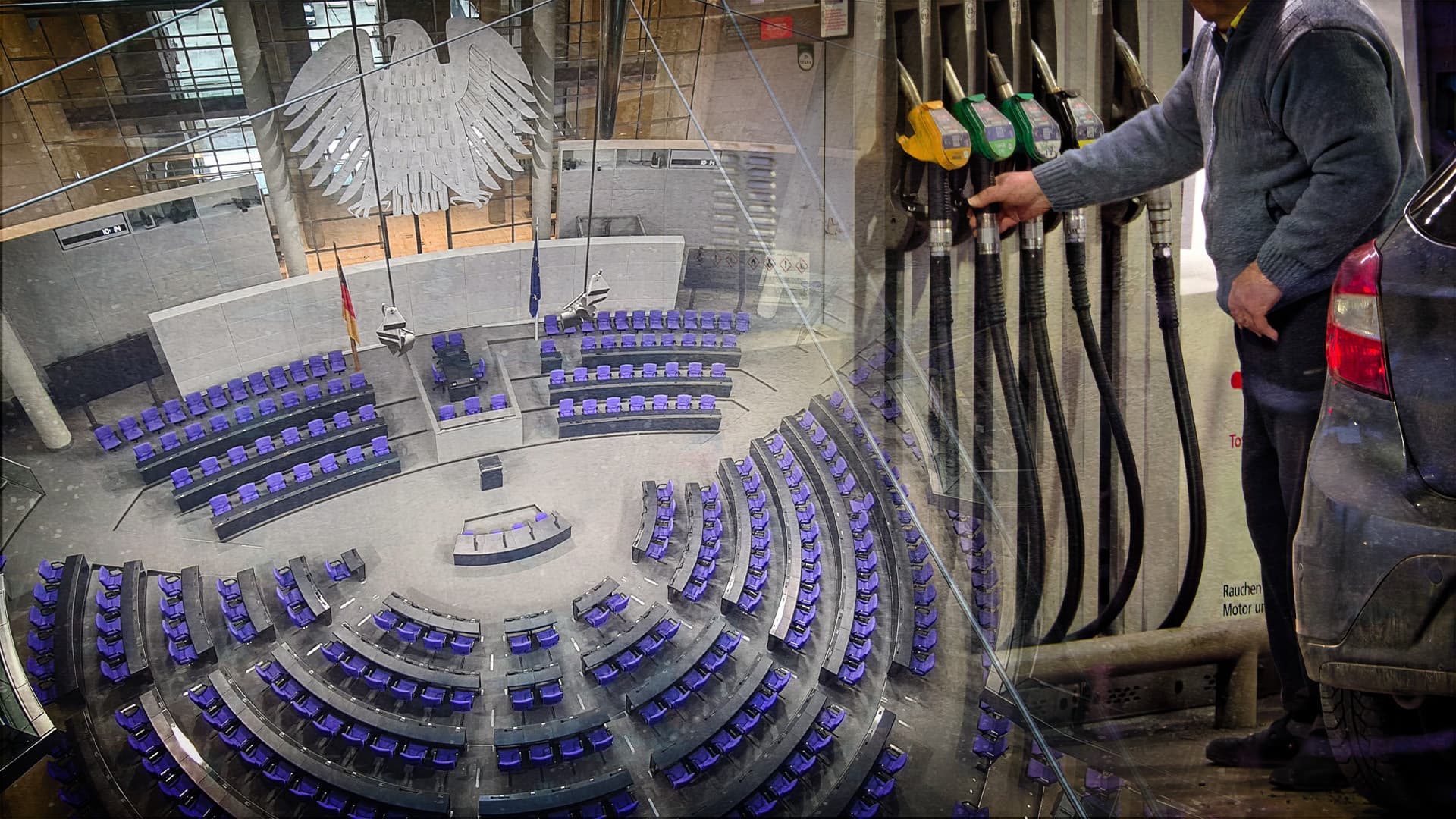 Bundestag beschließt CO2-Preiserhöhung: Sprit 2027 bis zu 38 Cent teurer!