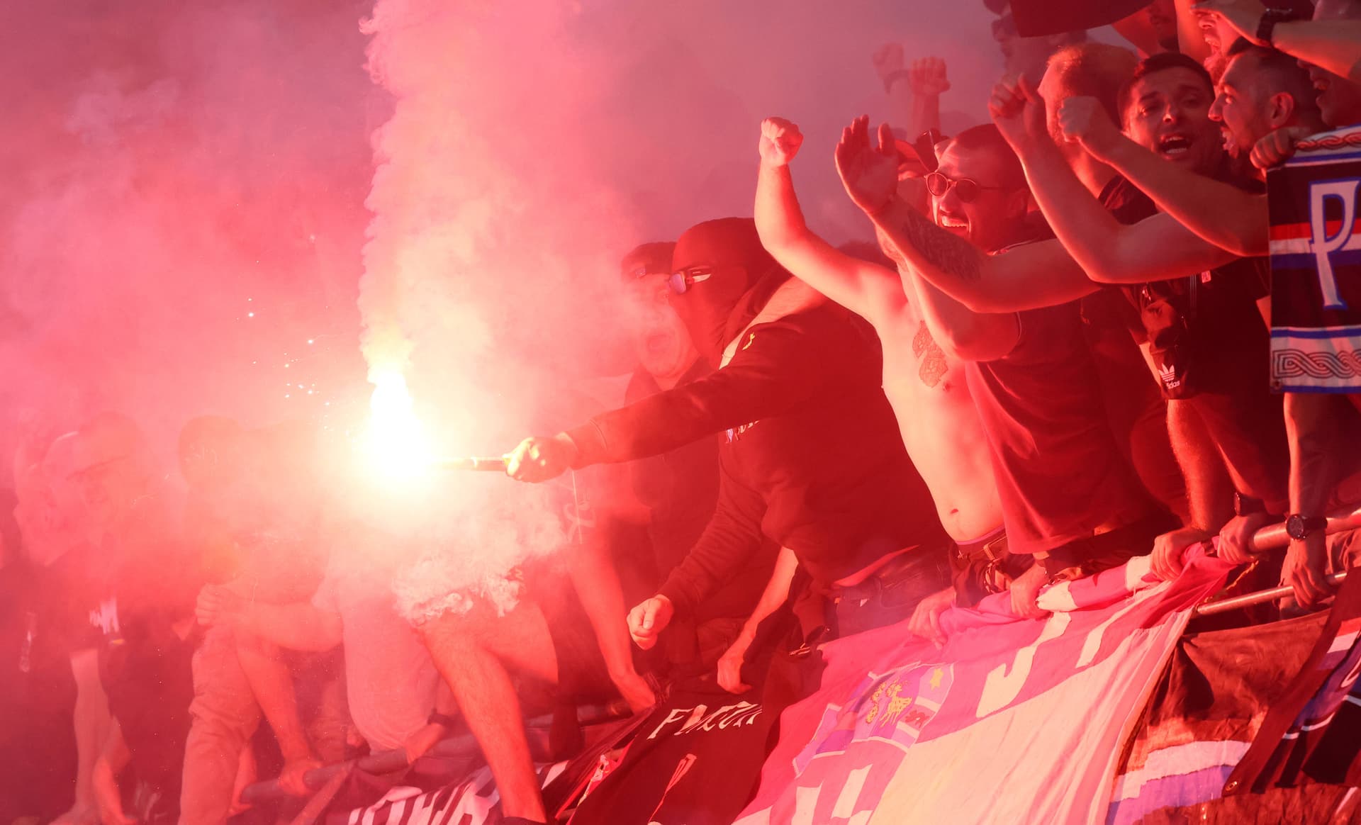 Pyrotechnik ist in Norwegen kein Verbrechen – zumindest bei Fußballspielen