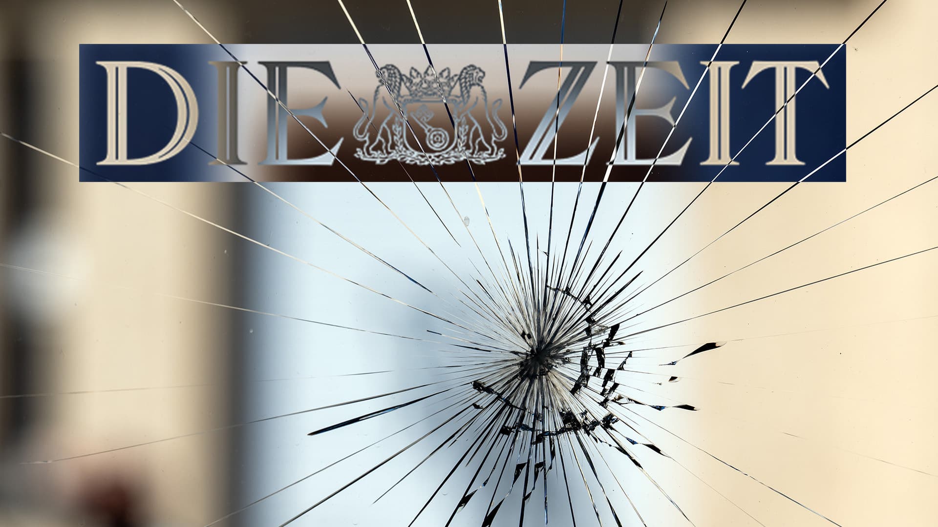 „Die Zeit“ benutzt ein Foto von linkem Vandalismus, um rechte Gewalt darzustellen
