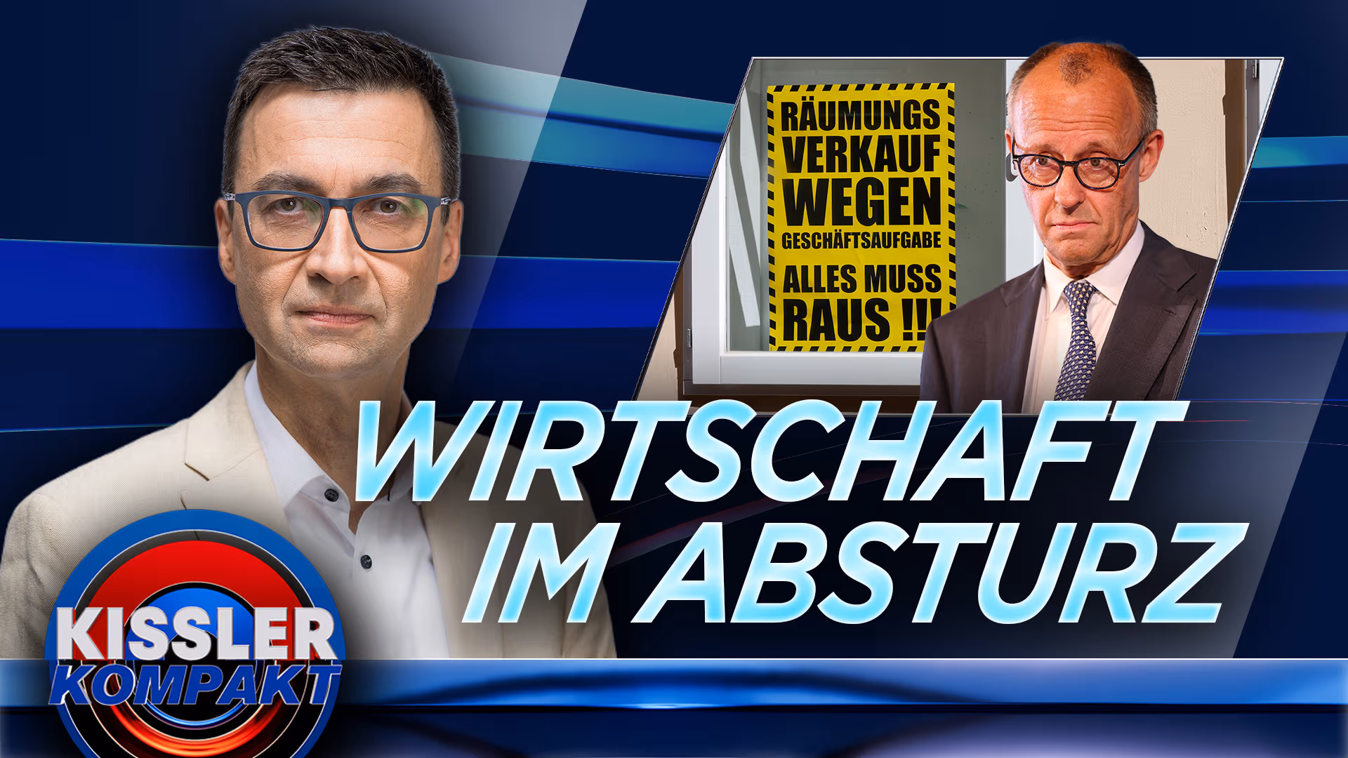 Wirtschaftlicher Absturz: Deutschlands Industrie geht pleite| KISSLER Kompakt am 03.06.