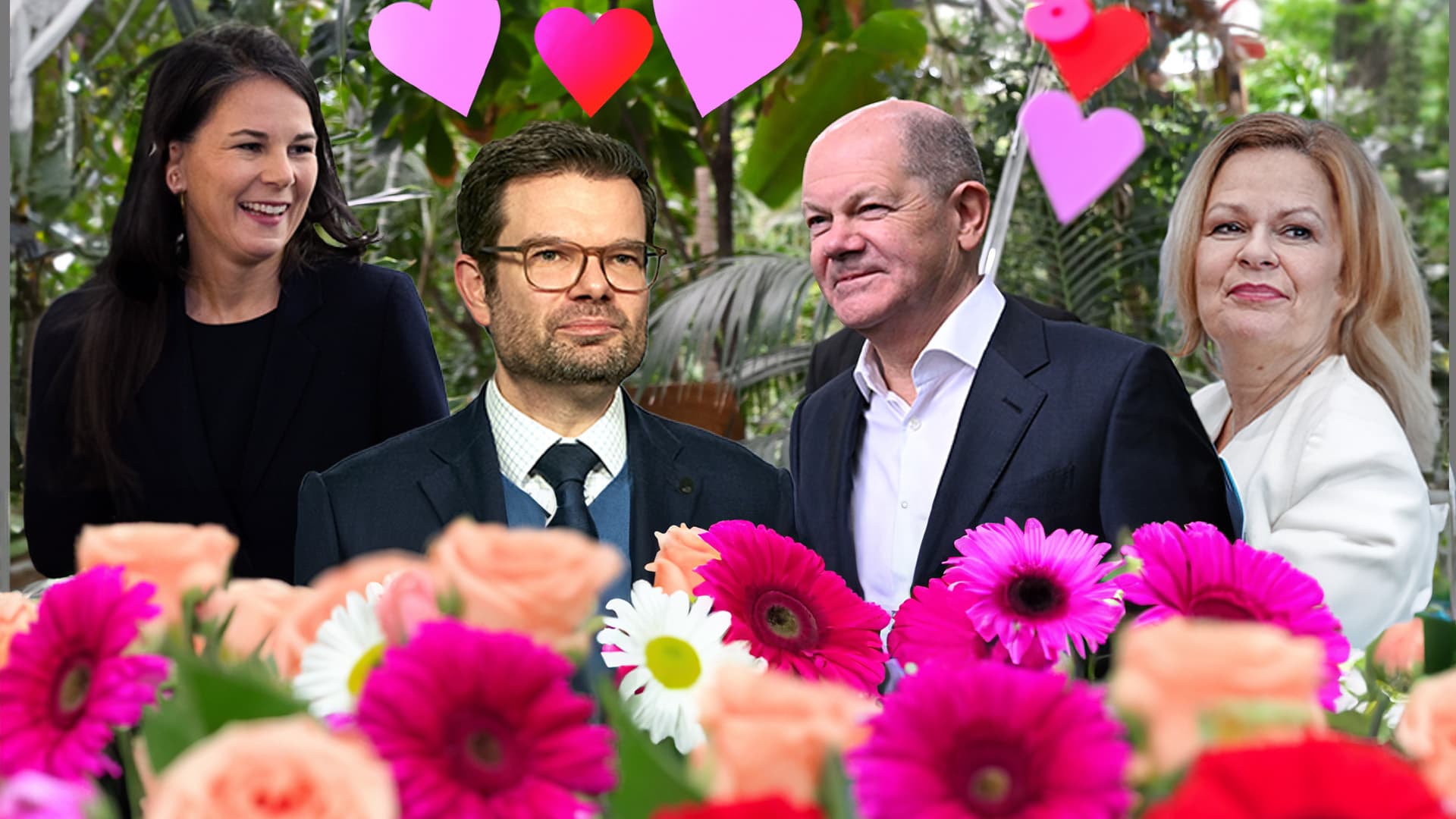 Eine Liebeserklärung an die Regierung: Schönen Valentinstag, liebe Ampel!