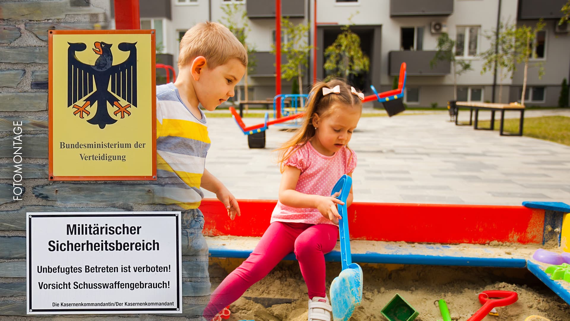 Unterschätztes Risiko im Kriegsfall: 25 Kitas liegen in Deutschland auf militärischem Gelände
