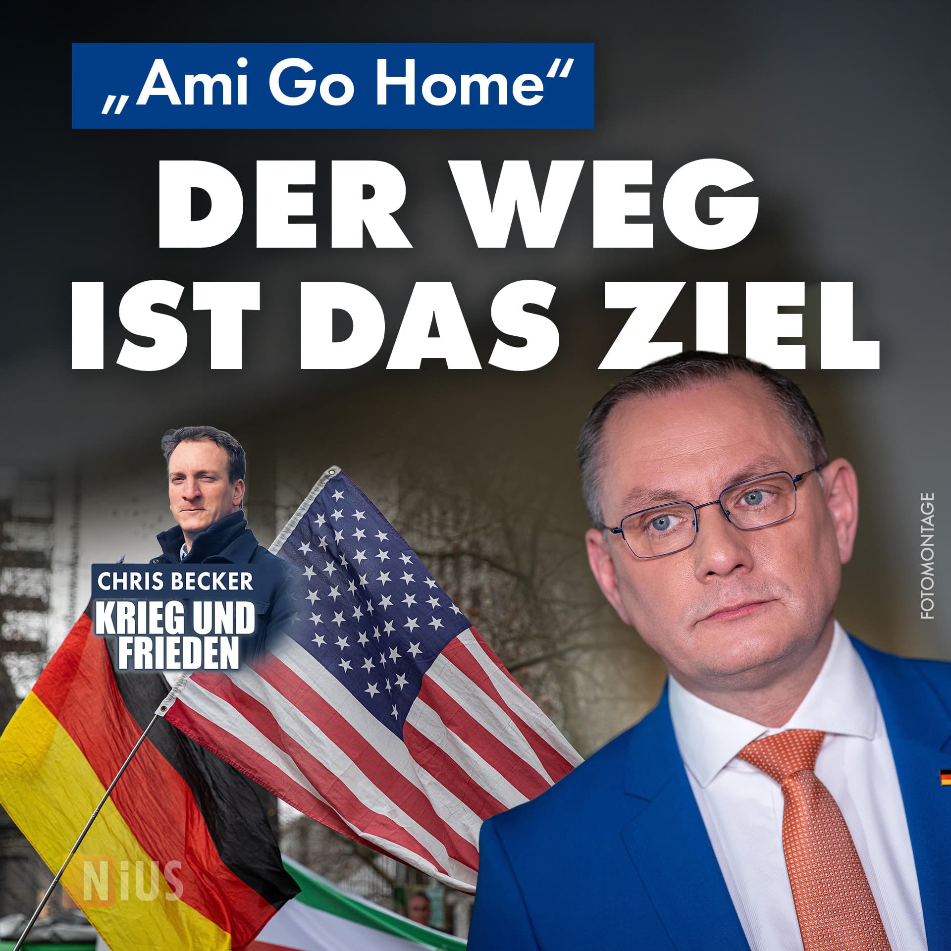 Chrupallas „Ami Go Home“: Der Weg ist das Ziel