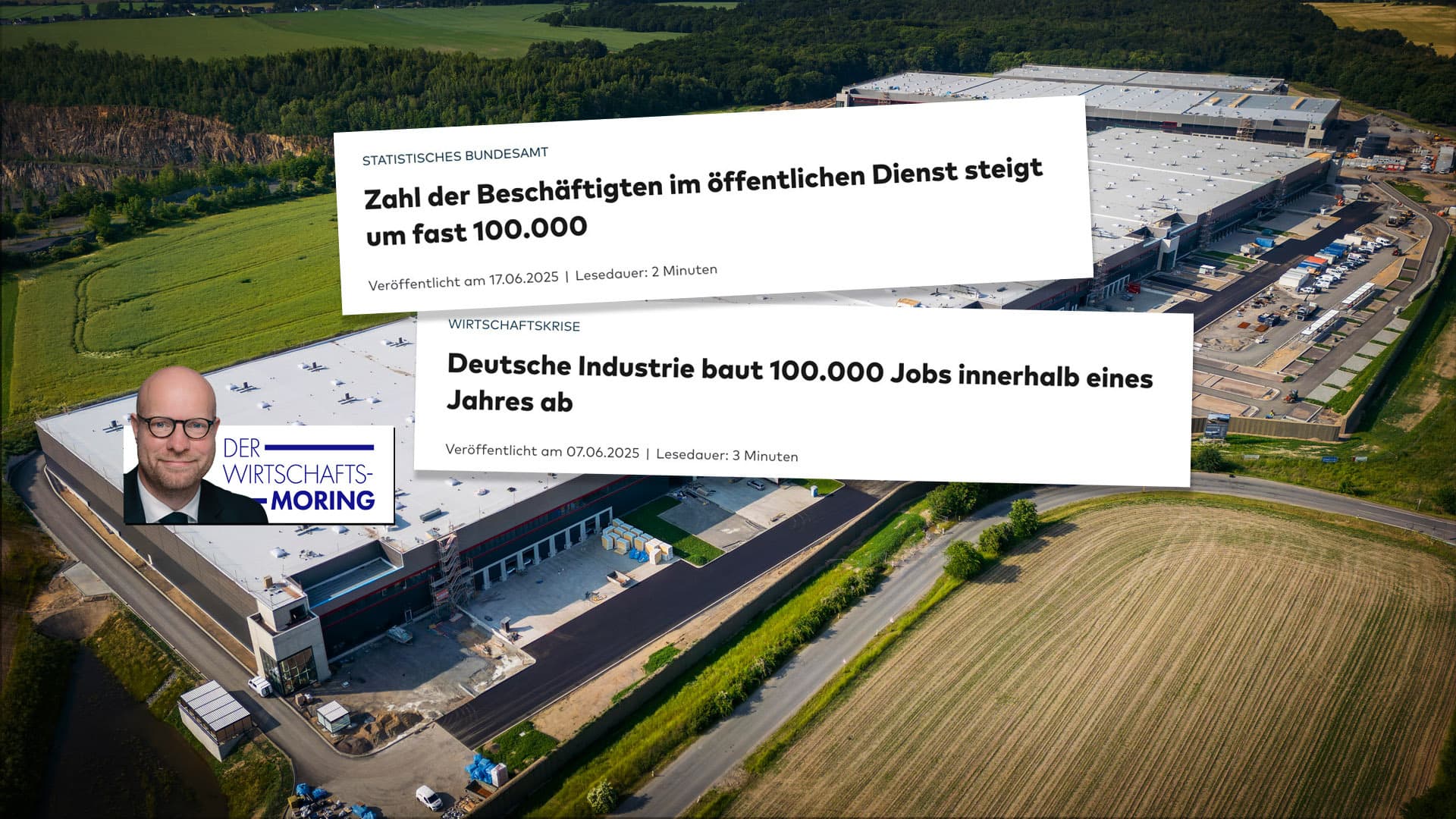 Neue Schockzahlen aus Industrie und Behörden: Die Staatswirtschaft nimmt ihren Lauf ...