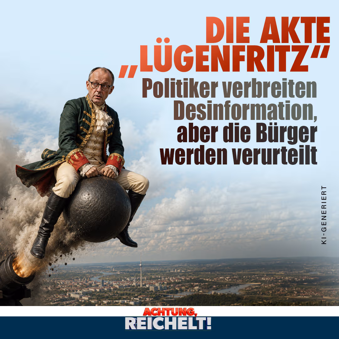Die Akte „Lügenfritz“ – Politiker verbreiten Desinformation, aber die Bürger werden verurteilt