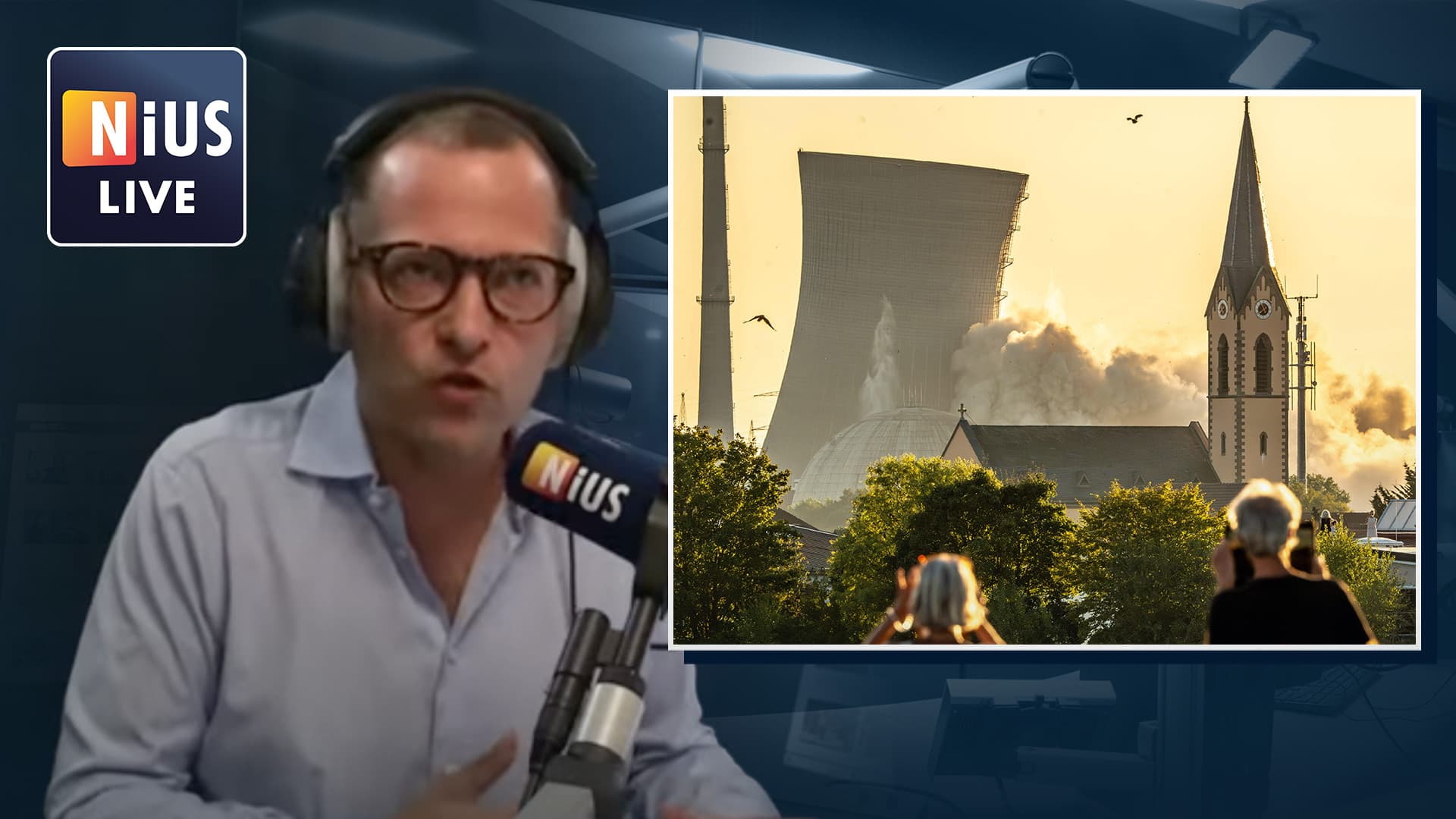 NIUS Live am Montag: „Es war eines der besten Kernkraftwerke auf der ganzen Welt!“