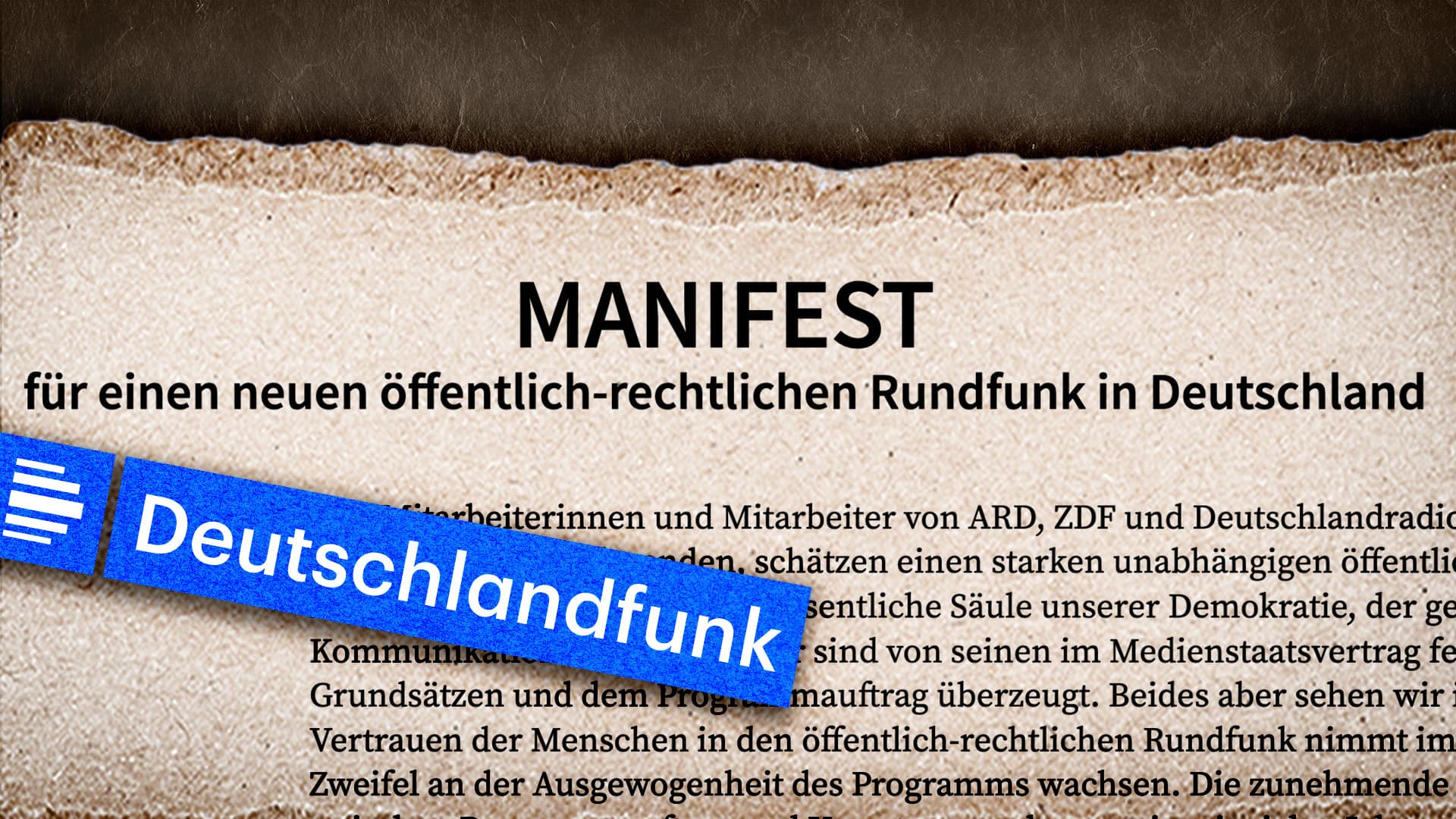Manifest für Meinungsvielfalt: Wie der öffentliche Rundfunk gegen Abweichler mobilisiert