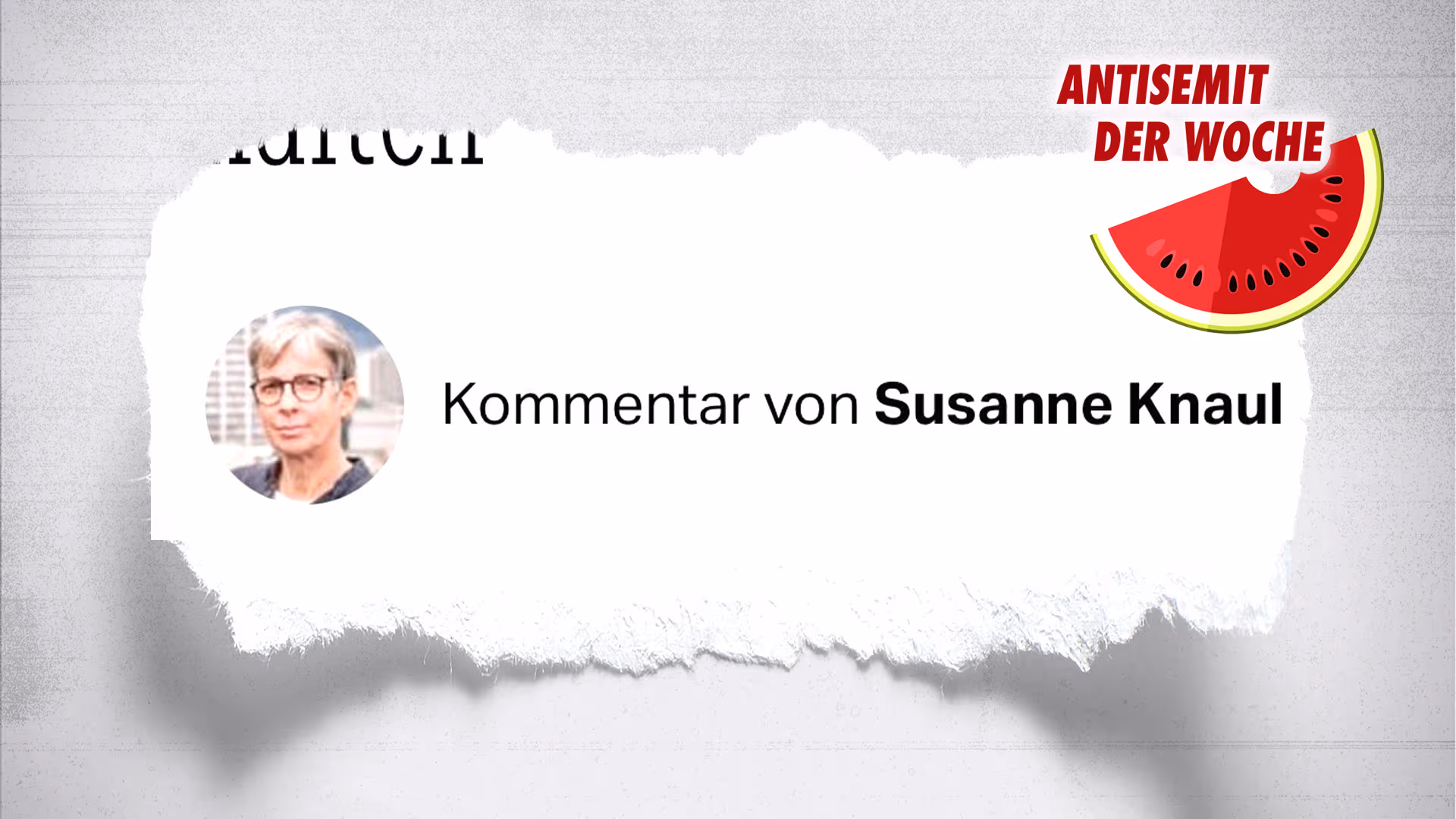Antisemit der Woche: taz-Redakteurin Susanne Knaul maßregelt Zentralrat der Juden: „Einfach mal die Klappe halten!“