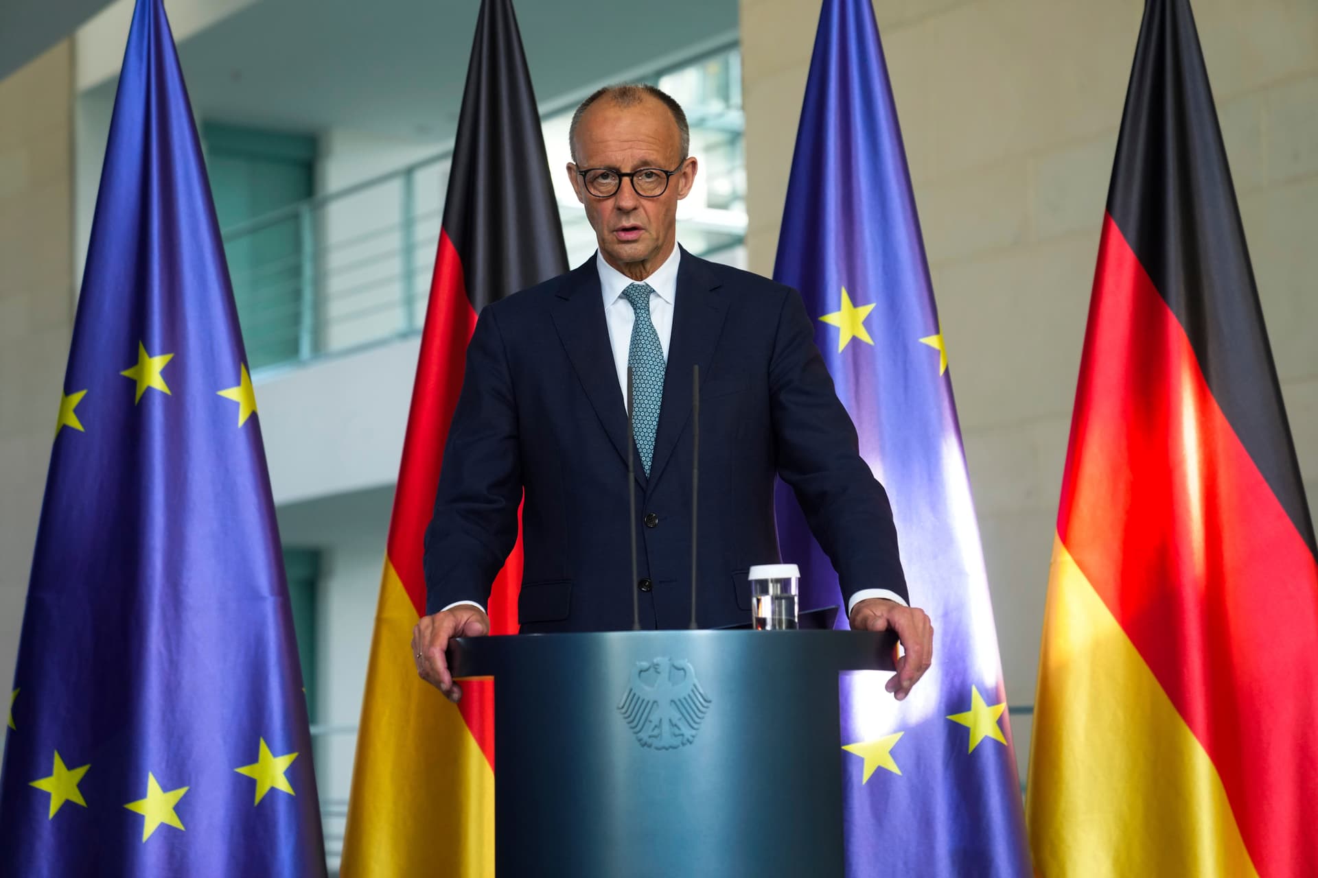 Kanzler Merz kündigt Luftbrücke der Bundeswehr nach Gaza an