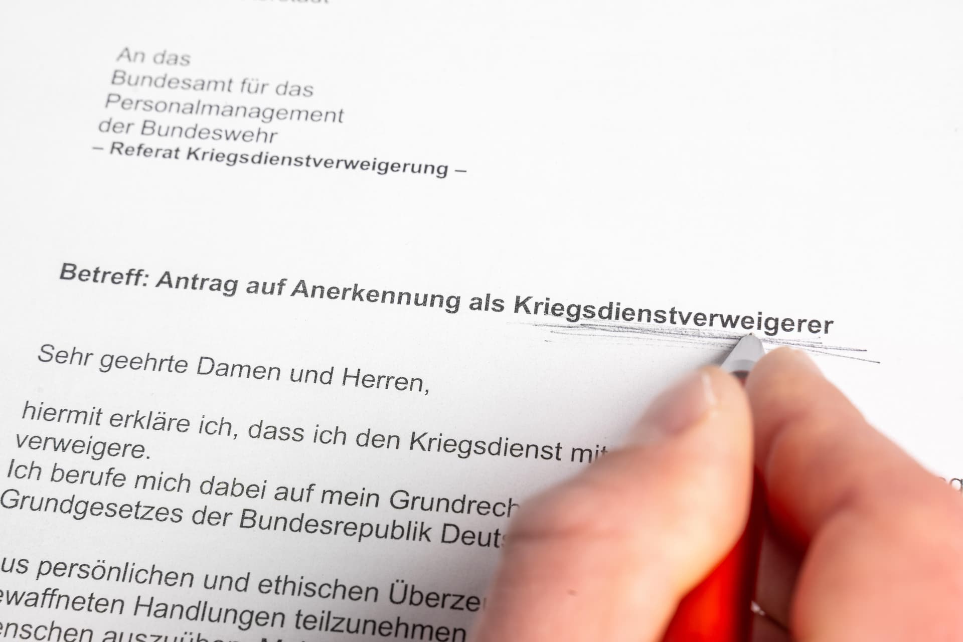 Wehrpflicht-Debatte: Immer mehr verweigern den Kriegsdienst