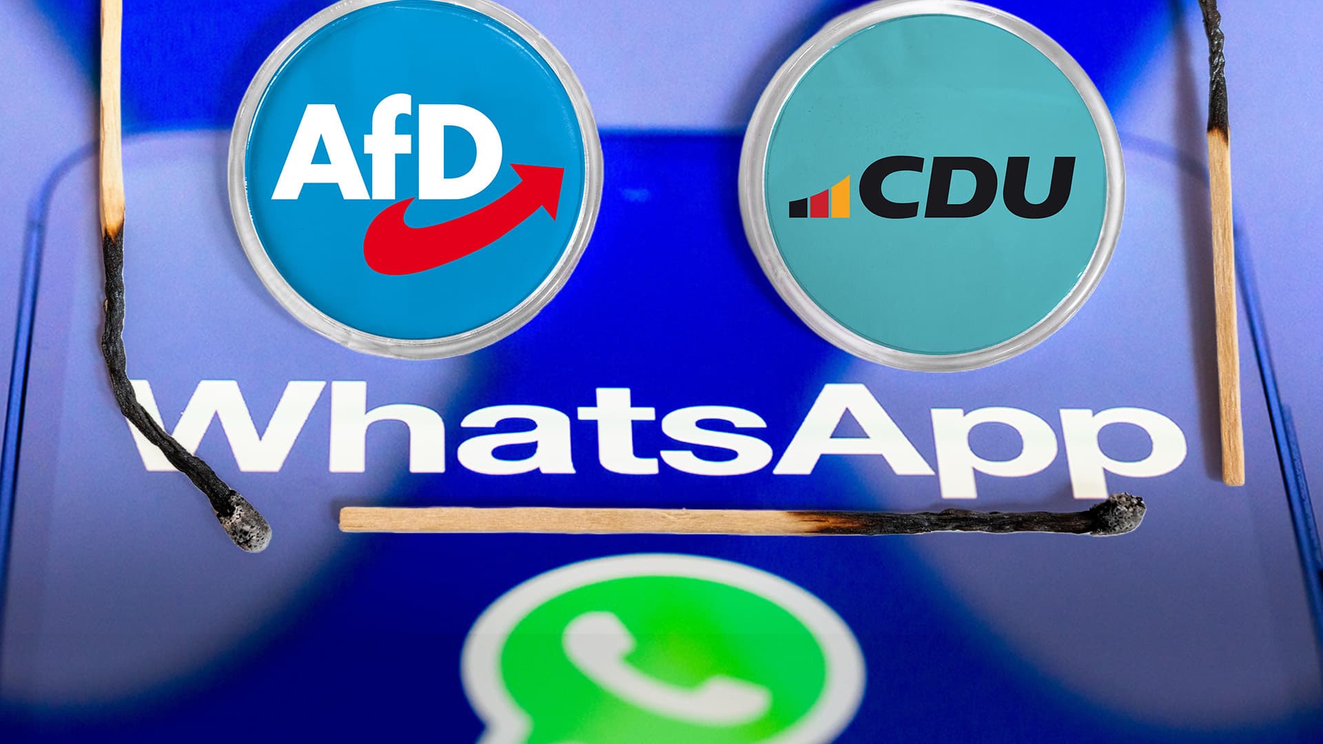 Wie eine Brüsseler WhatsApp-Gruppe Berlins „Brandmauer“ erschüttert